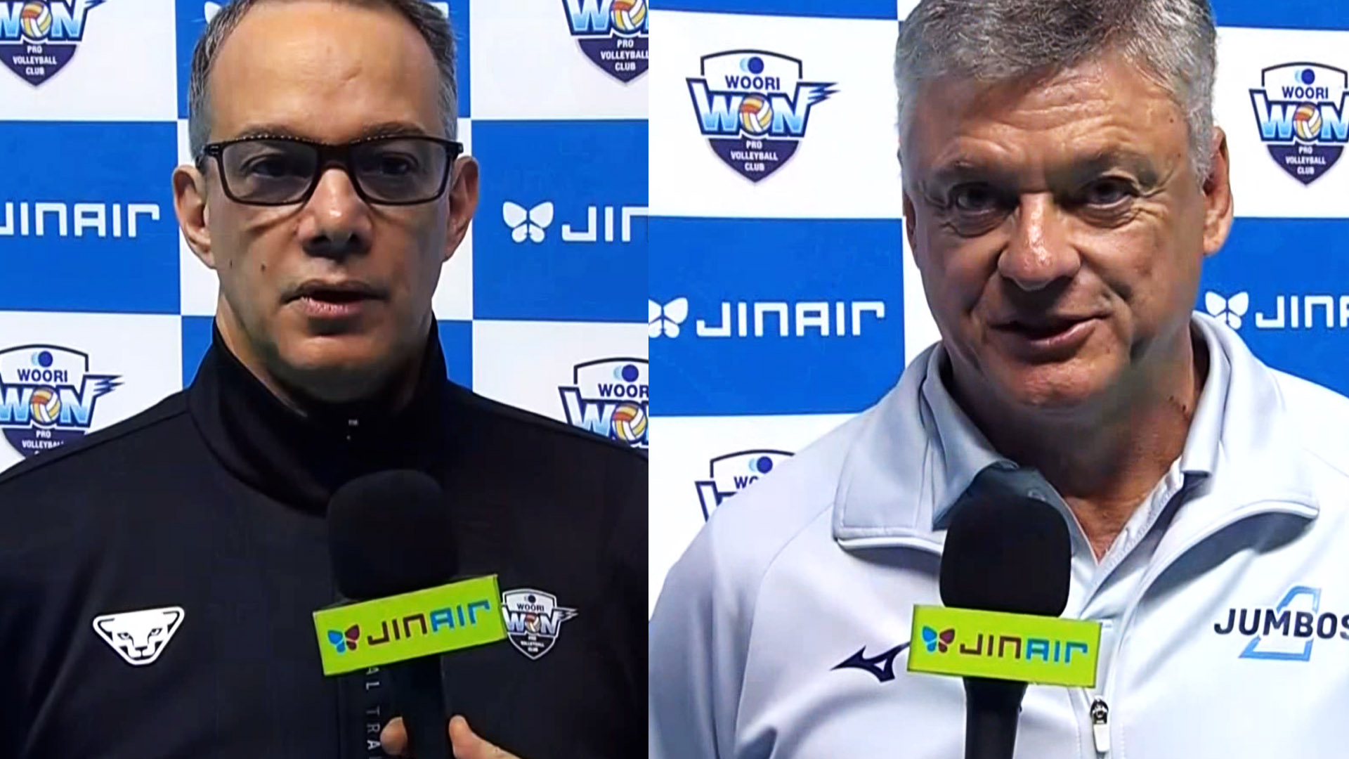 '리시브가 관건' 경기 전 양 팀 감독 인터뷰