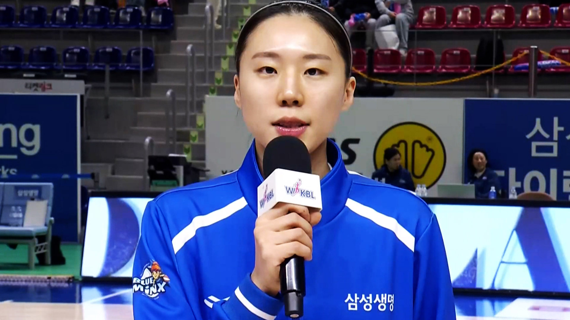 '과감하지만 정확한 슛' 경기 전 강유림 선수 인터뷰