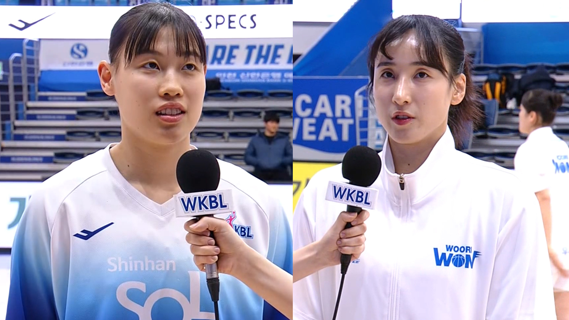 '홍유순 vs 김단비' 경기전 양 팀 에이스들의 인터뷰