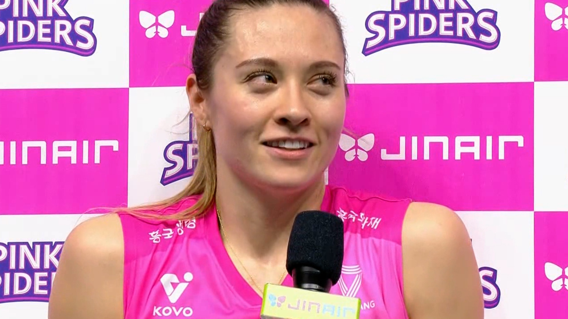 '이제부터 삼산의 꽃은 김백화!' 오늘 경기 MVP 레베카 선수 인터뷰