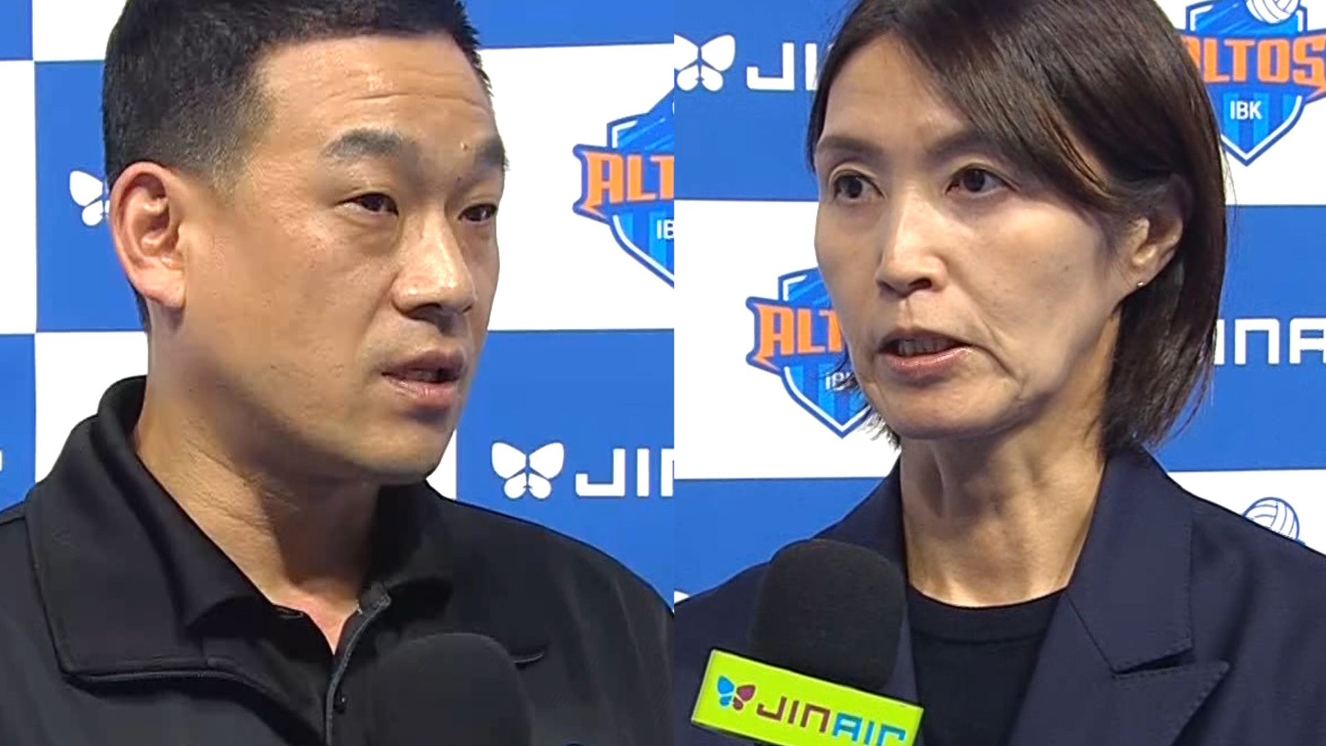 '강하게 서브를 공략할 것' 경기 전 양 팀 감독 인터뷰