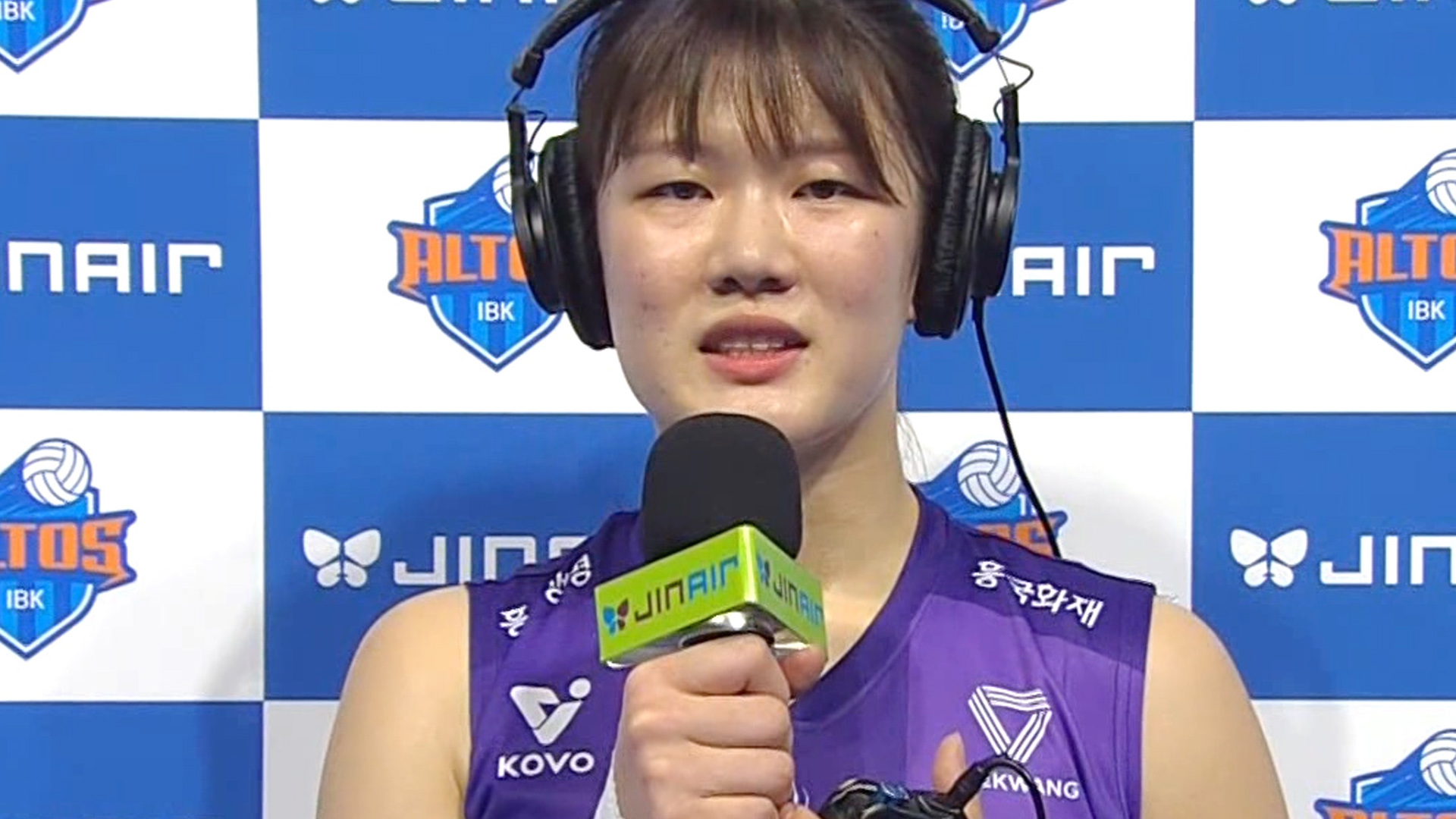 '오늘은 내가 에이스!' 시즌 개인 최다 득점을 올린 김다은 인터뷰