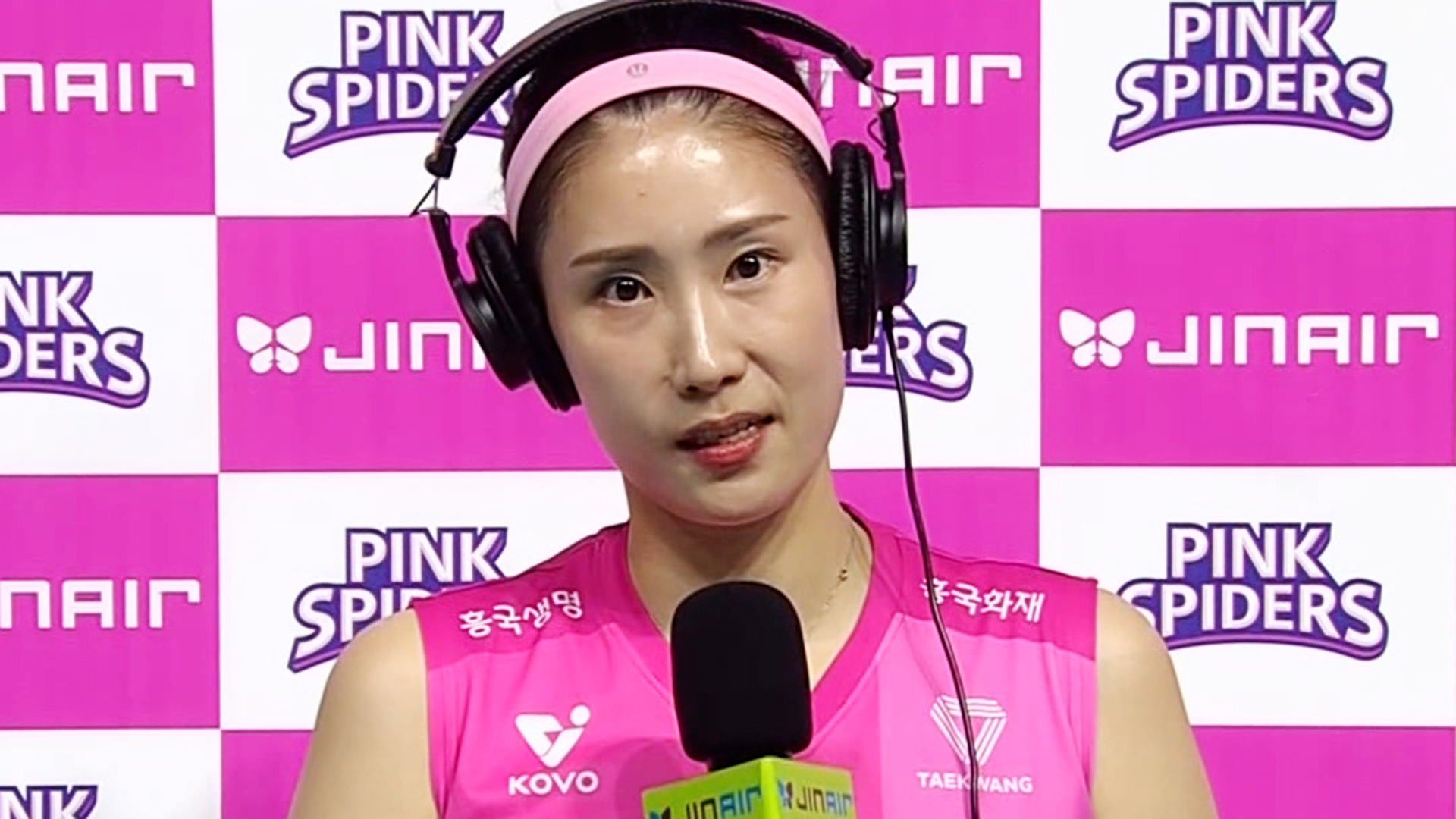 '공격+수비 만점 활약' 오늘 경기 MVP, 김수지 선수 인터뷰