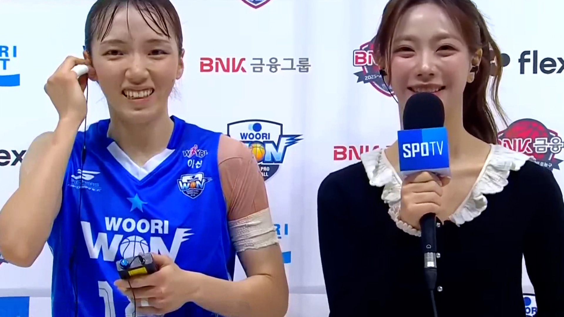'3점 3개 포함 21득점!' 오늘 경기 MVP, 아야노 인터뷰