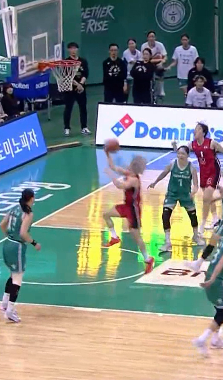 수비가 따라가지 못하는 이소희와 안혜지의 호흡