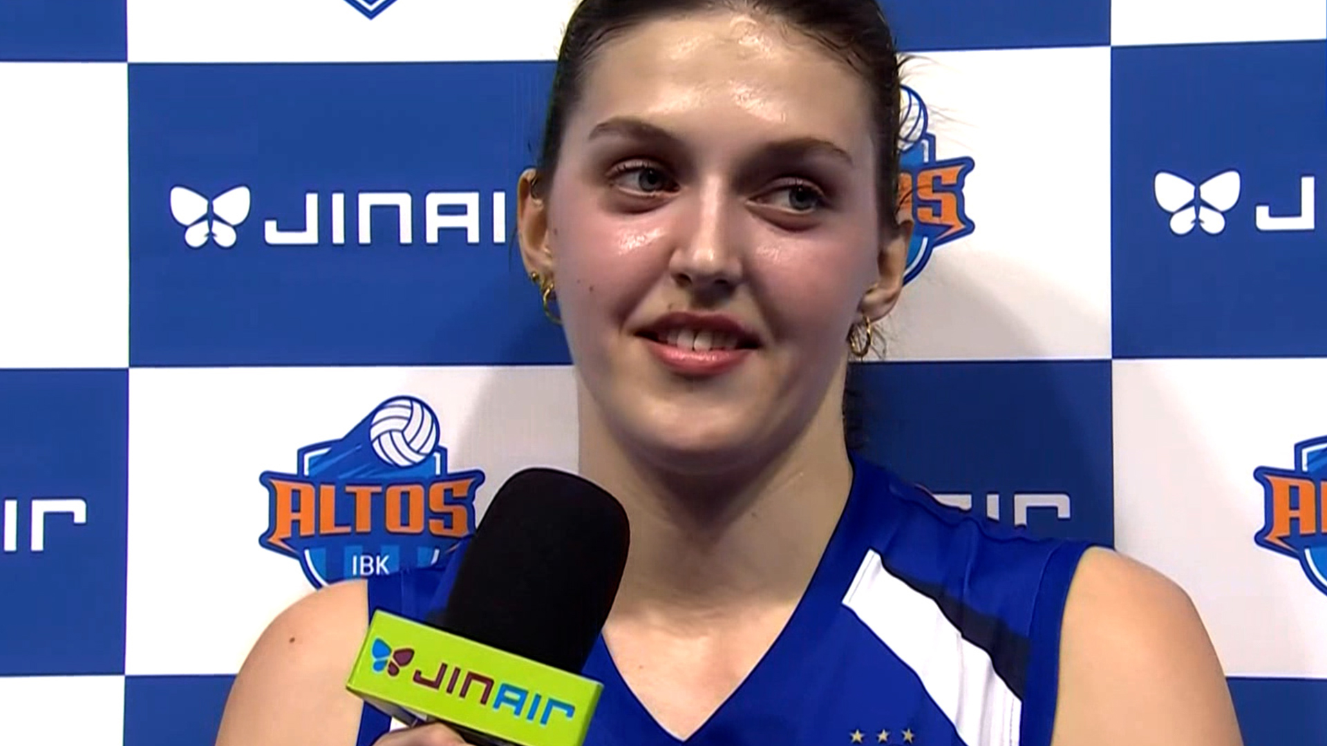 '봄 배구 가고 싶습니다!' 오늘 경기 MVP 빅토리아 인터뷰