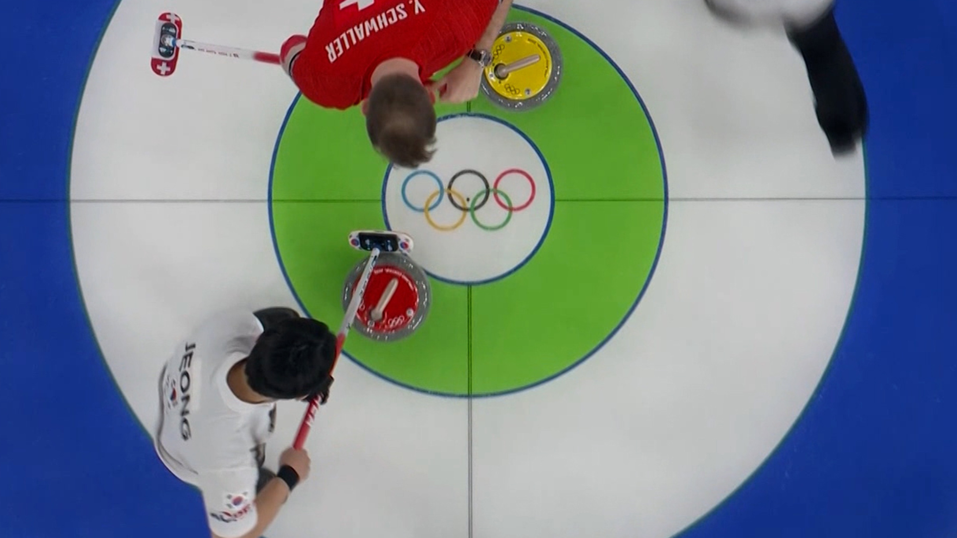 '1엔드 종료!' 1점을 먼저 챙기는 스위스