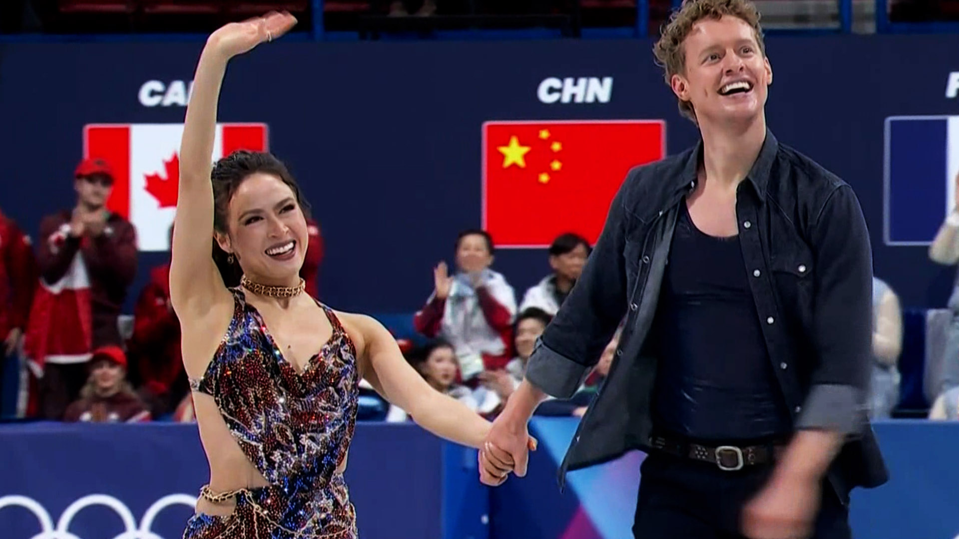 우승 후보다운 모습을 보여주는 미국팀의 연기