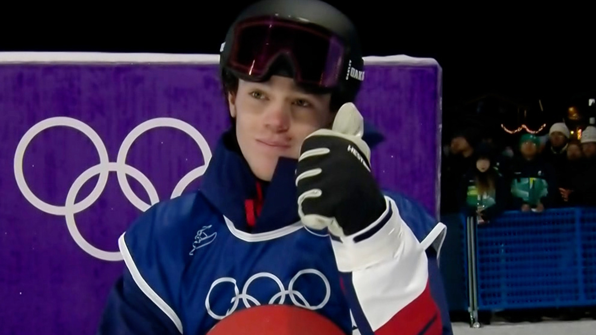 평온한 표정으로 6위에 올라서는 올리버 마틴