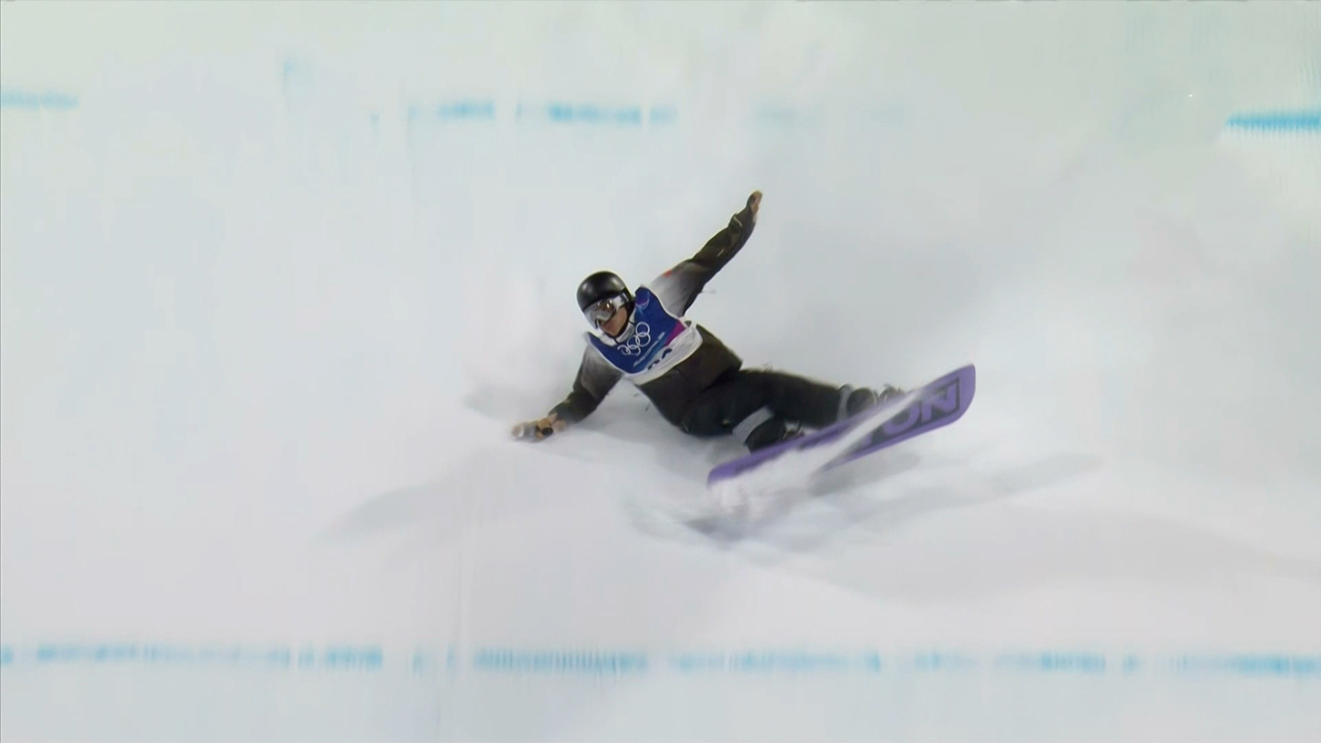 실망스러운 1차 시기 점프를 보여준 양 원룽