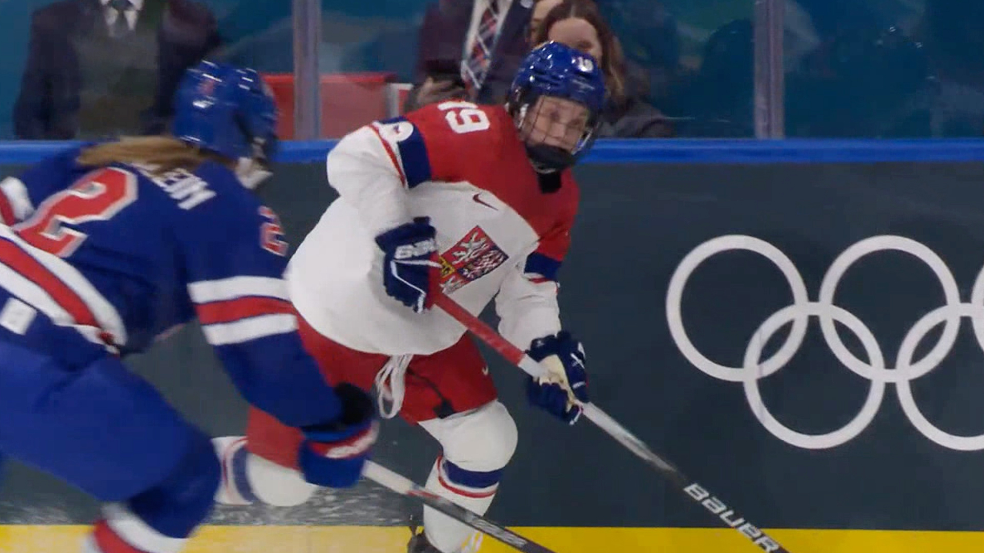 '체코 대표팀의 주축' 믈린코바의 매서운 샷