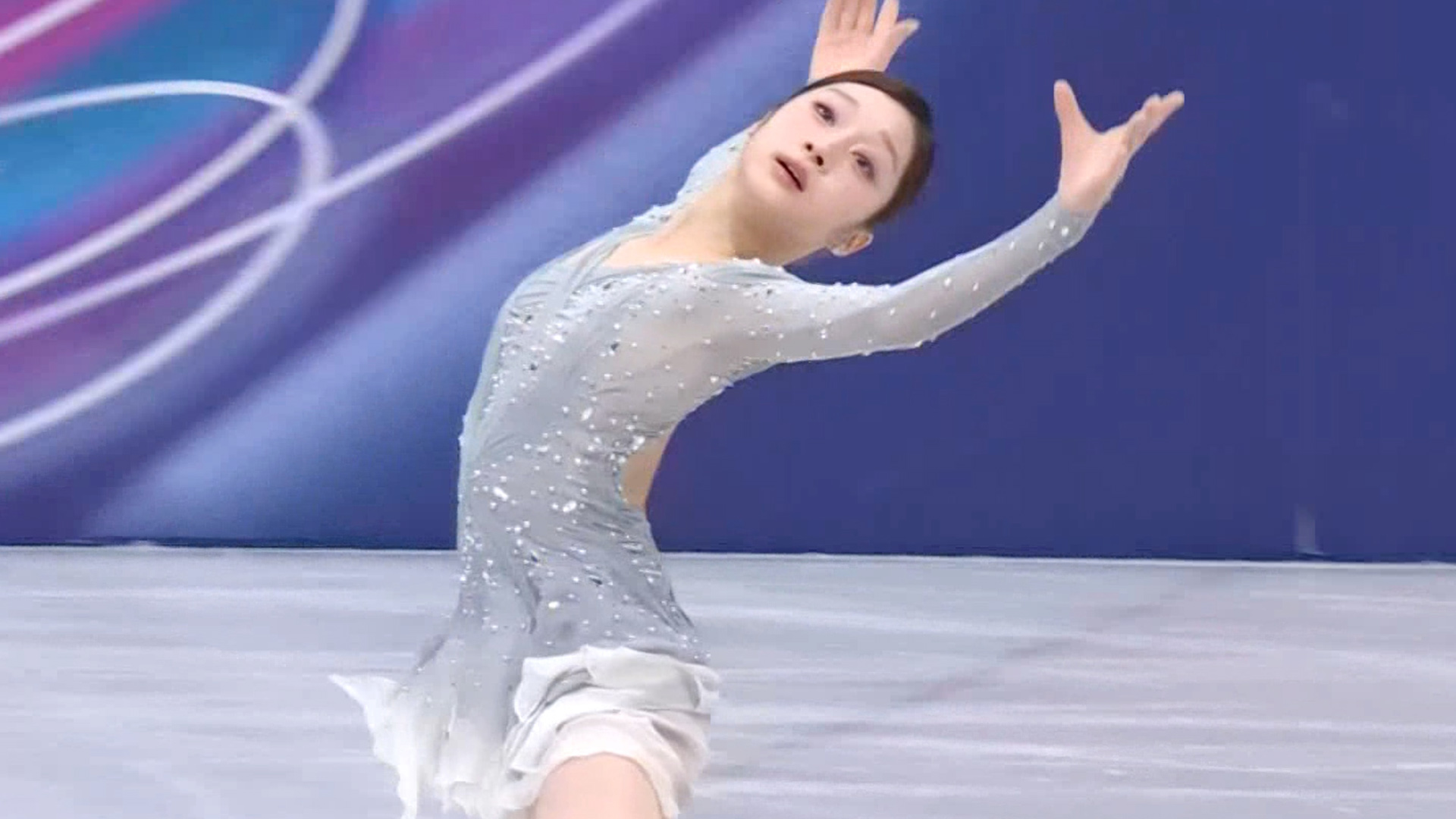 '첫 올림픽 맞아!?' 담대하고 우아한 신지아의 무대!