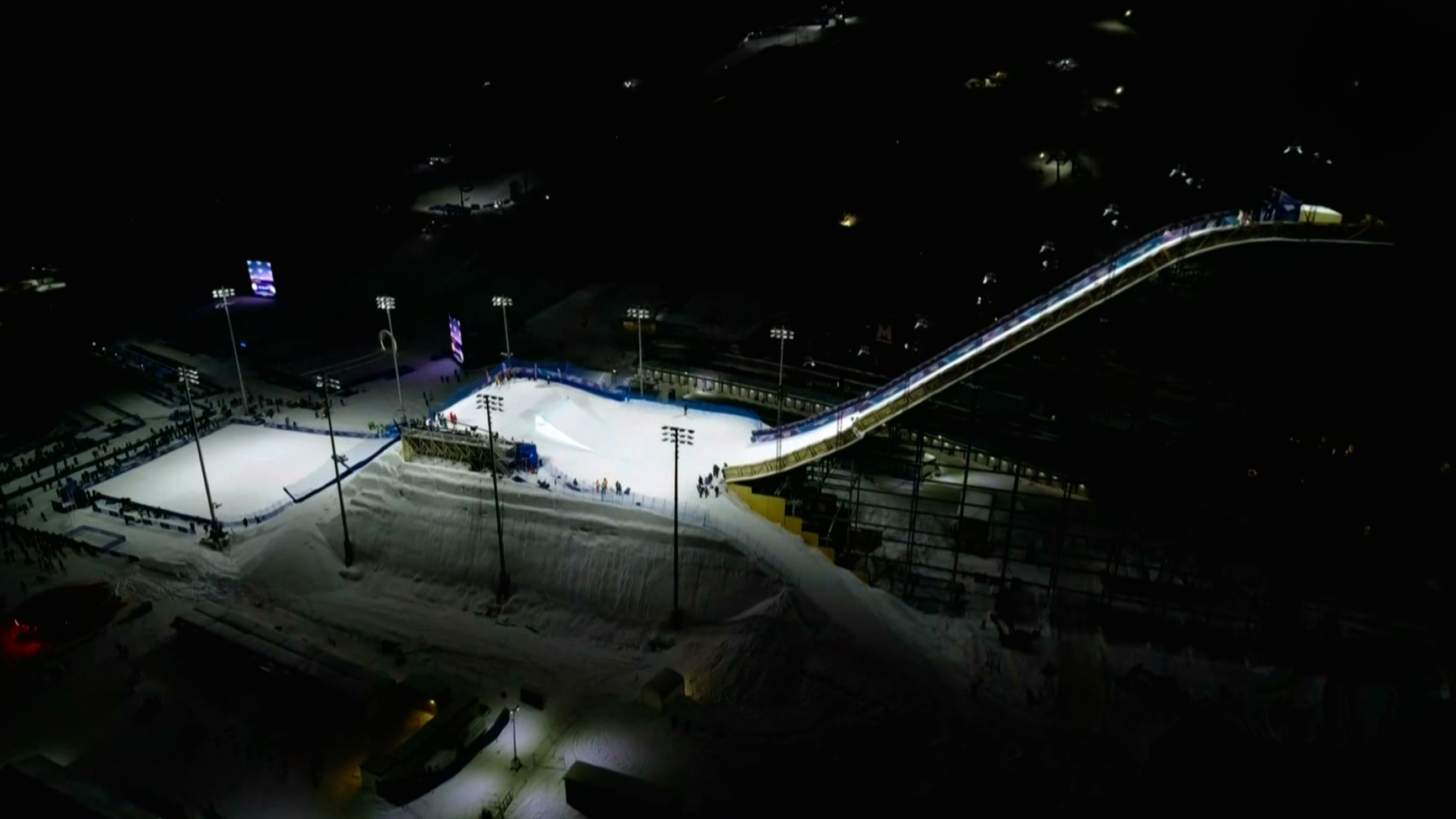 빅에어 경기가 펼쳐질 아름다운 경기장 모습!
