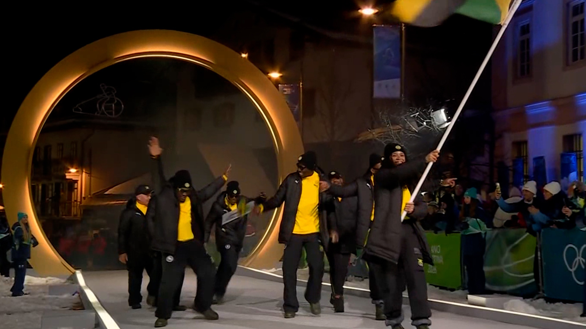 '레게의 본고장' 흥이 넘치는 자메이카 선수단 입장