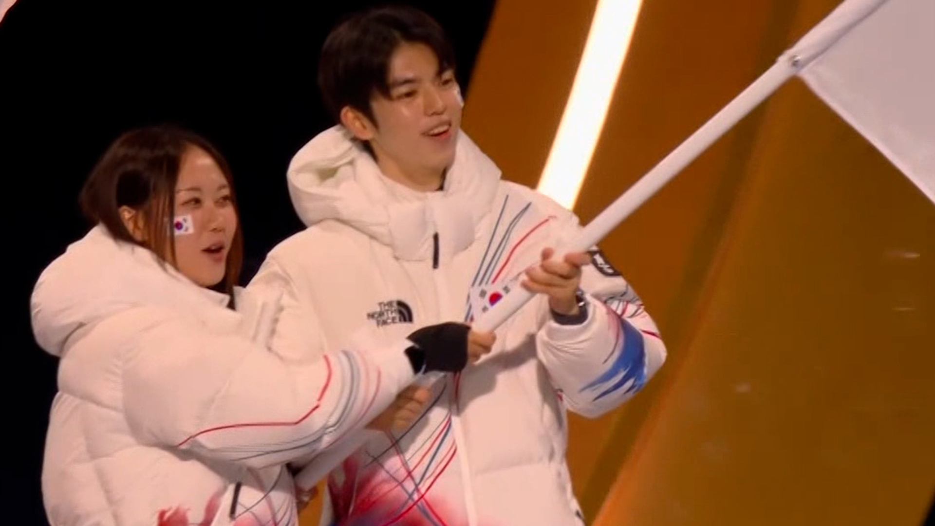 '동계 올림픽 강국!' 대한민국 선수단 등장