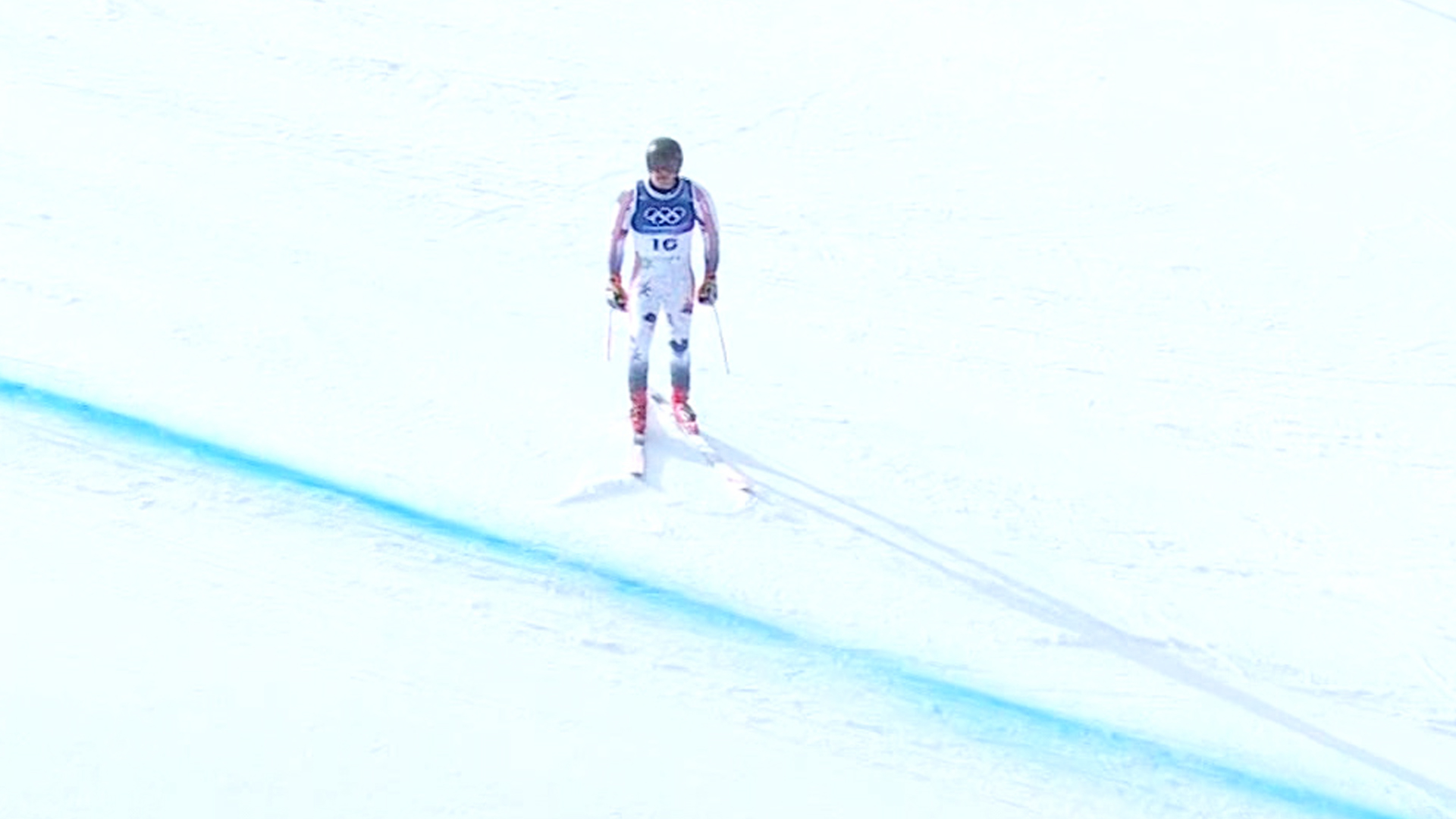 '놓쳐버린 라인' 중간에 경기를 포기한 세예르스테드