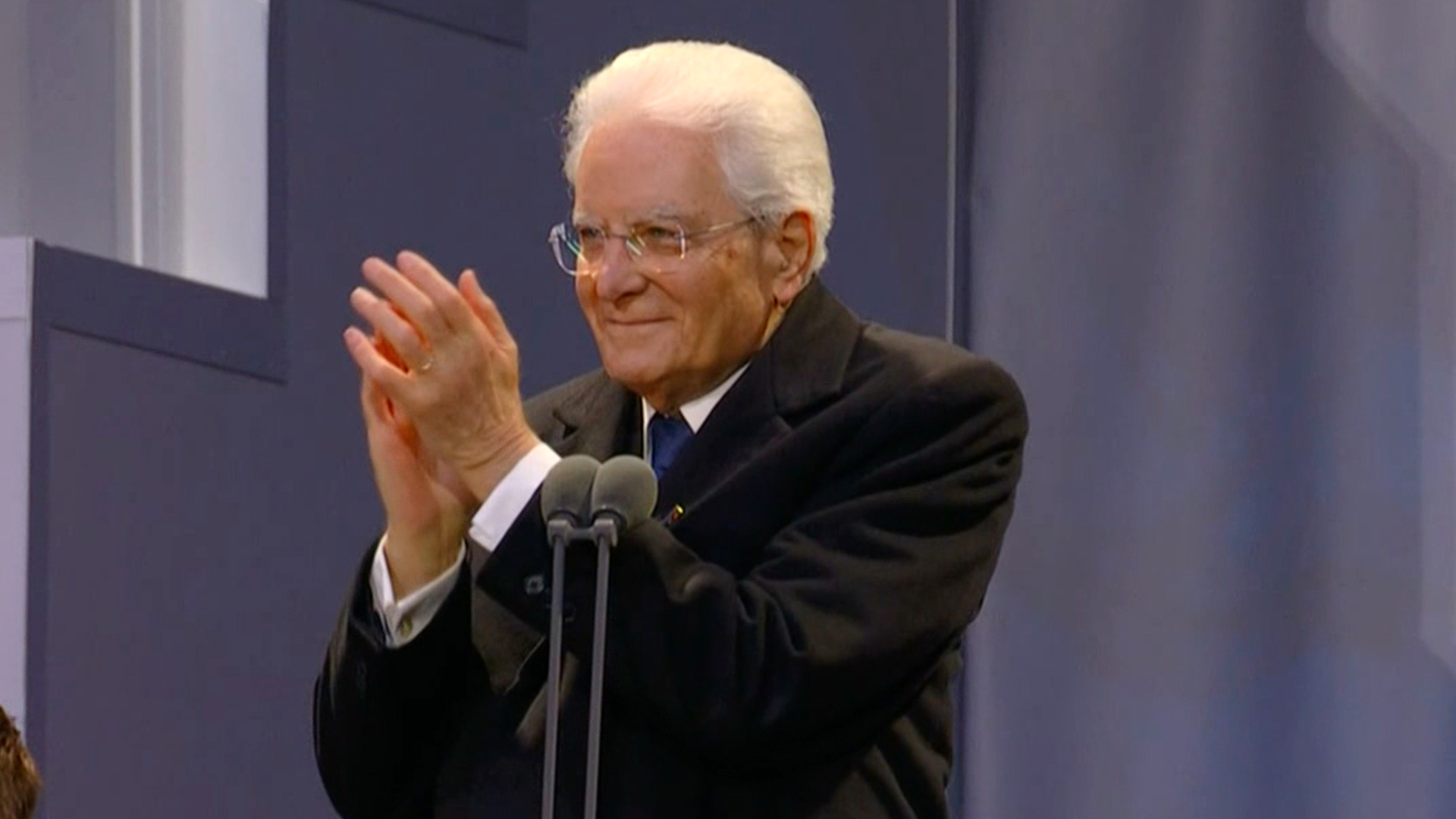 '올림픽을 시작합니다!' 세르조 마타렐라 이탈리아 대통령의 개회 선언