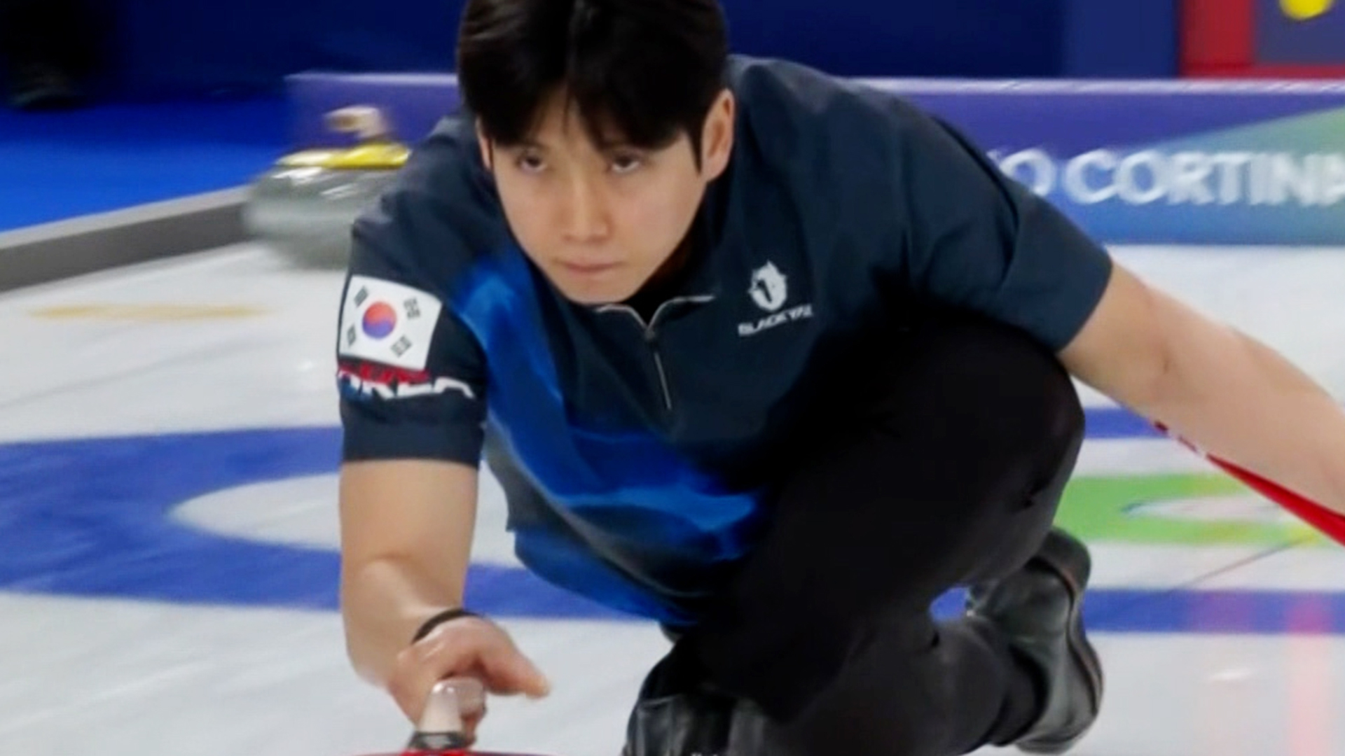 미국의 기세를 꺾어버리는 정영석의 더블 테이크아웃!