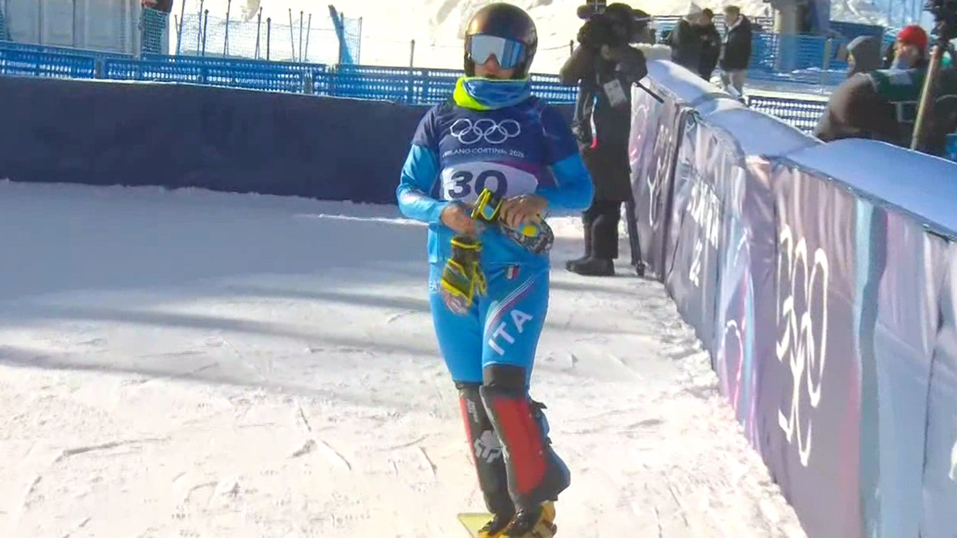 '막판 뒤집기!' 근소한 차이로 역전에 성공하는 루시아 달마소