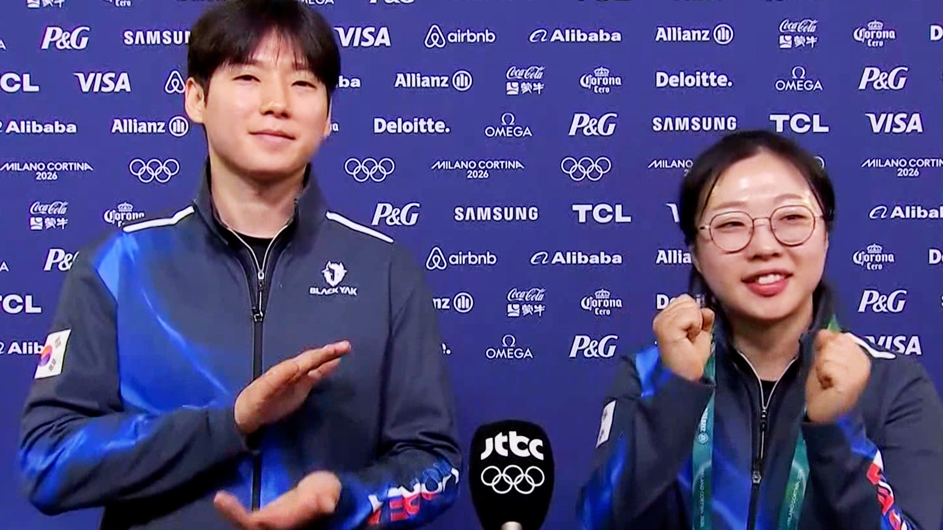 '감격의 첫 승!' 귀중한 첫 승리를 거둔 정영석-김선영 선수 인터뷰