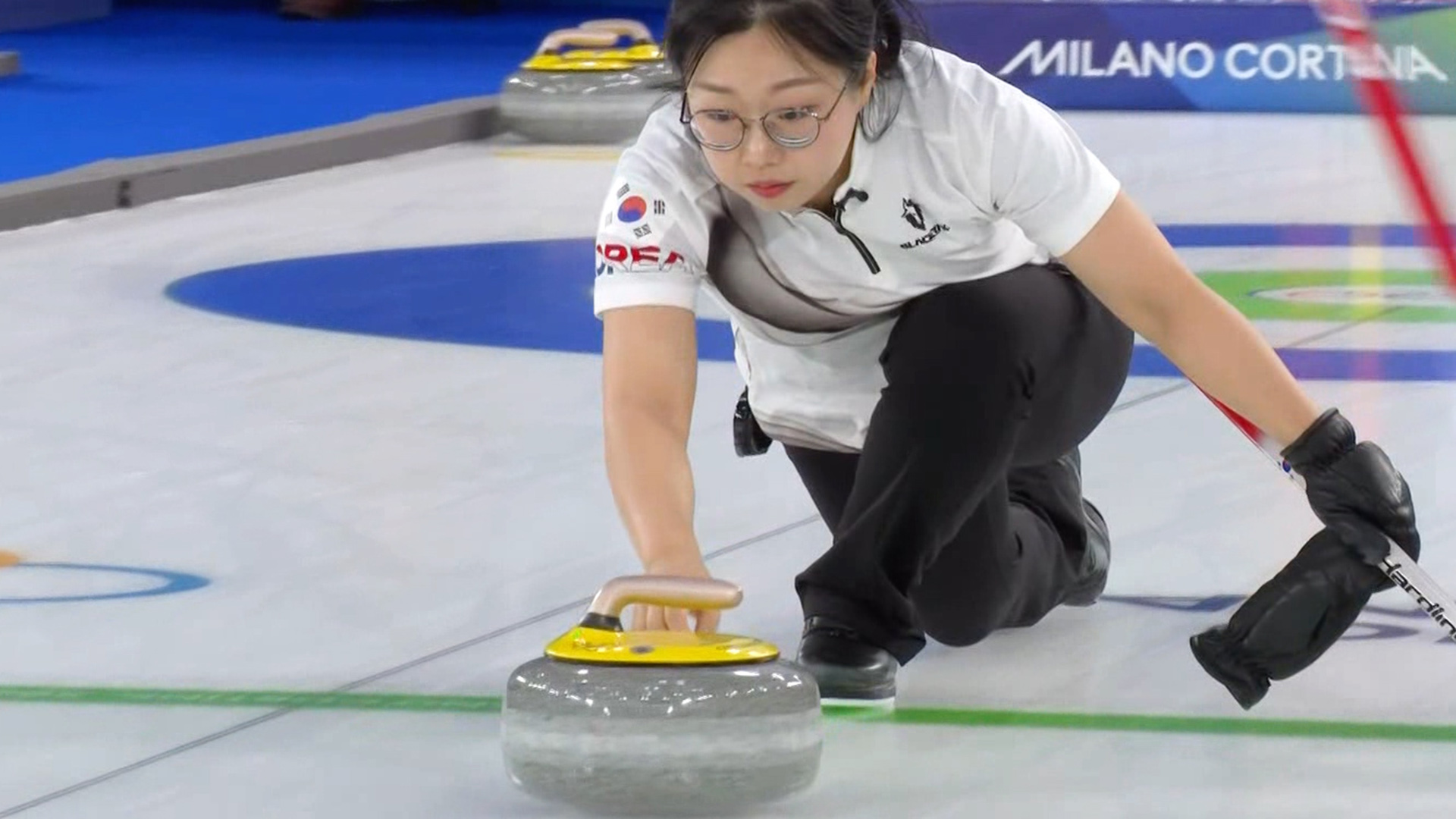'라인 기다려야 해!' 짜릿한 김선영의 첫 번째 샷