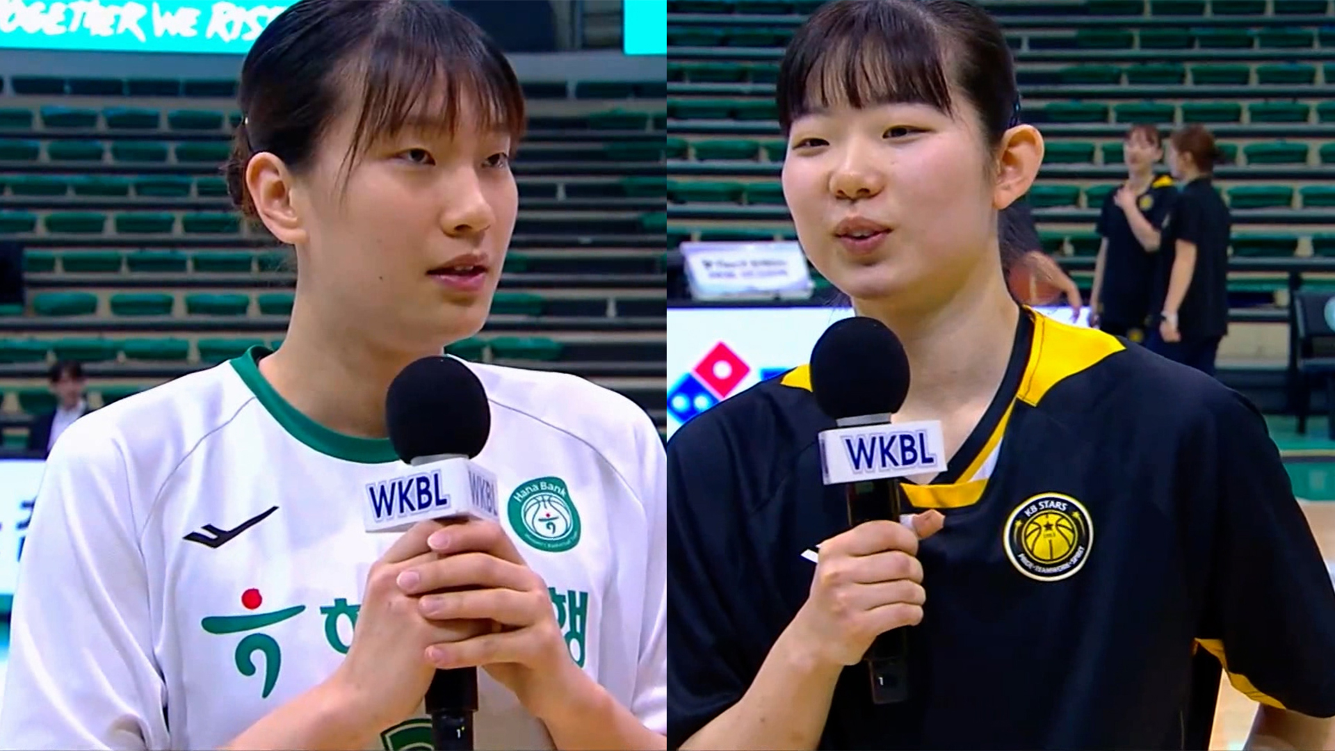 경기 전 양 팀 키플레이어 정현-허예은 인터뷰