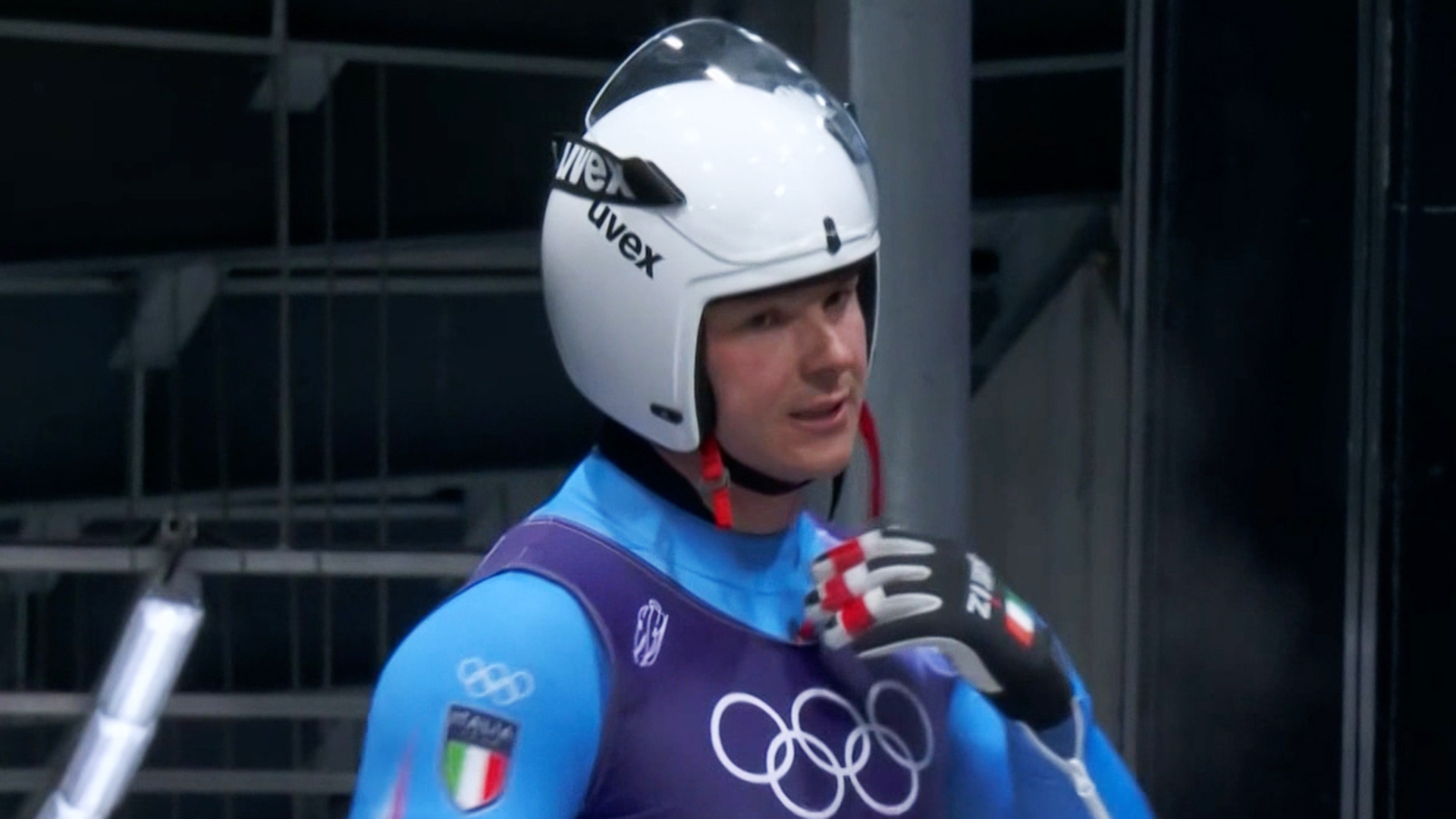 3차 시기에서 52초대 성적을 기록한 도미니크 피슈날러