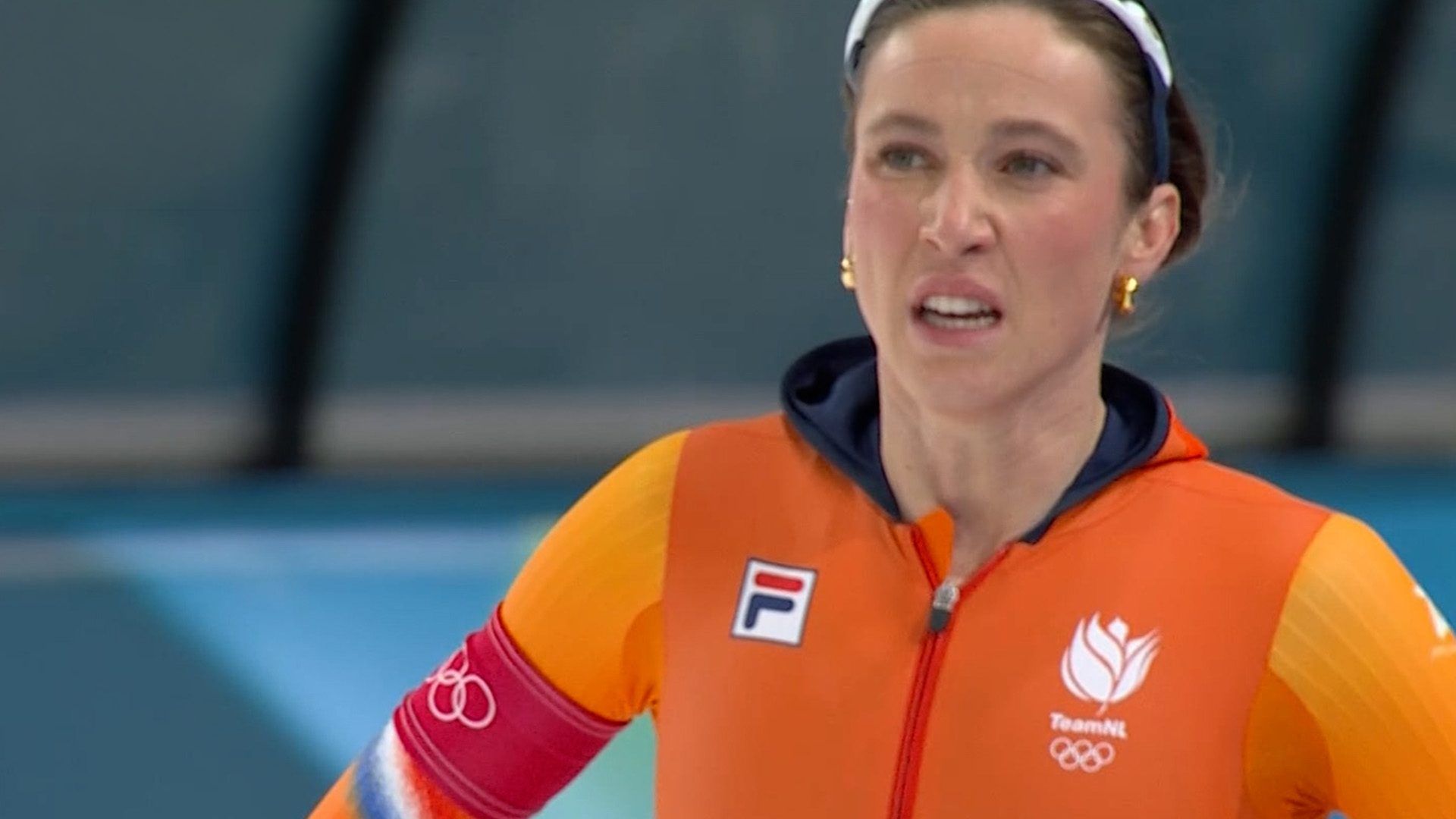 첫 1000m 경기에 출전하는 쉬자너 스휠팅