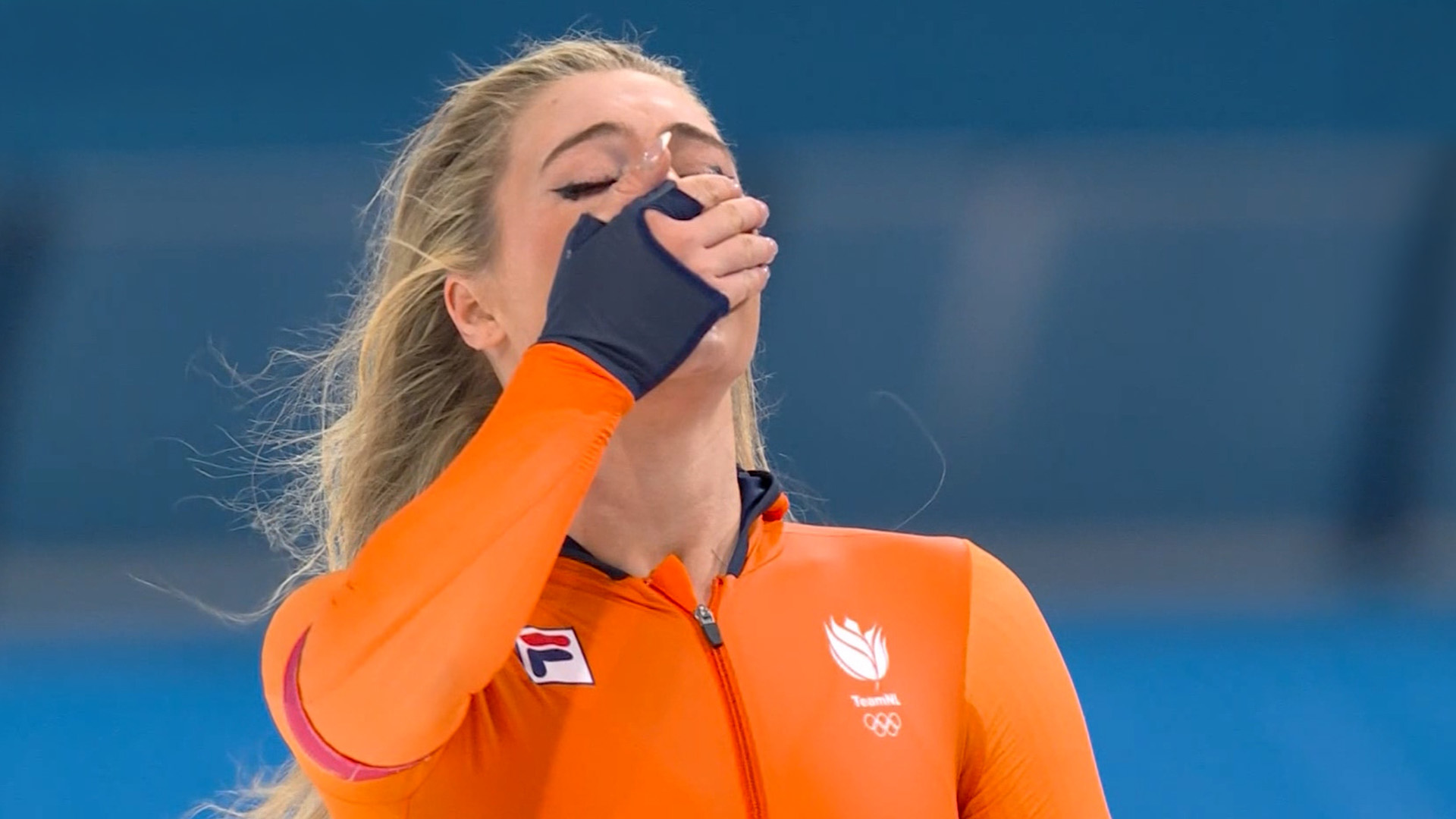 올림픽 신기록을 1초 더 앞당기는 유타 레이르담!