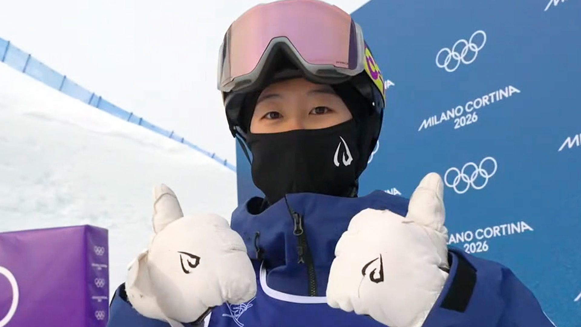 '완벽한 백플립' 안정적으로 1차 예선을 마친 윤신이