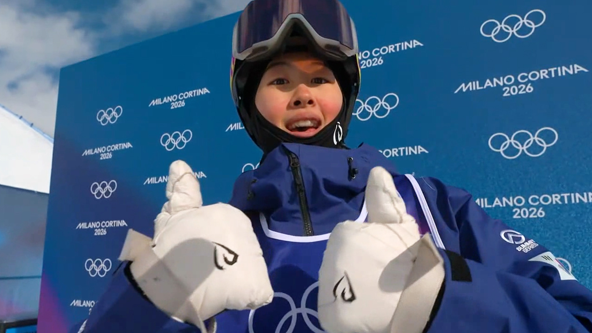 '2차에서 가장 어린 선수' 마지막 순서로 출발하는 윤신이