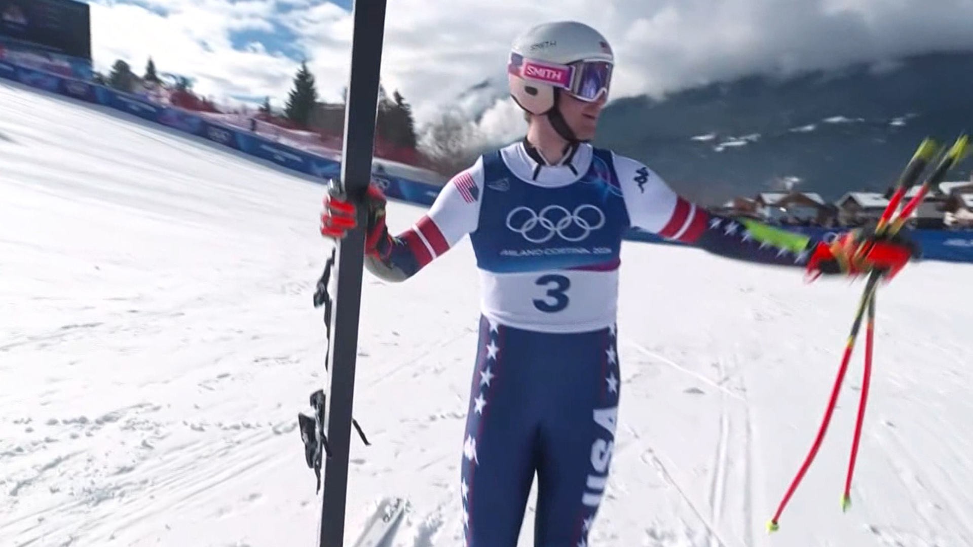 슈퍼대회전에선 멋진 질주를 보여준 라이언 코크란 시글