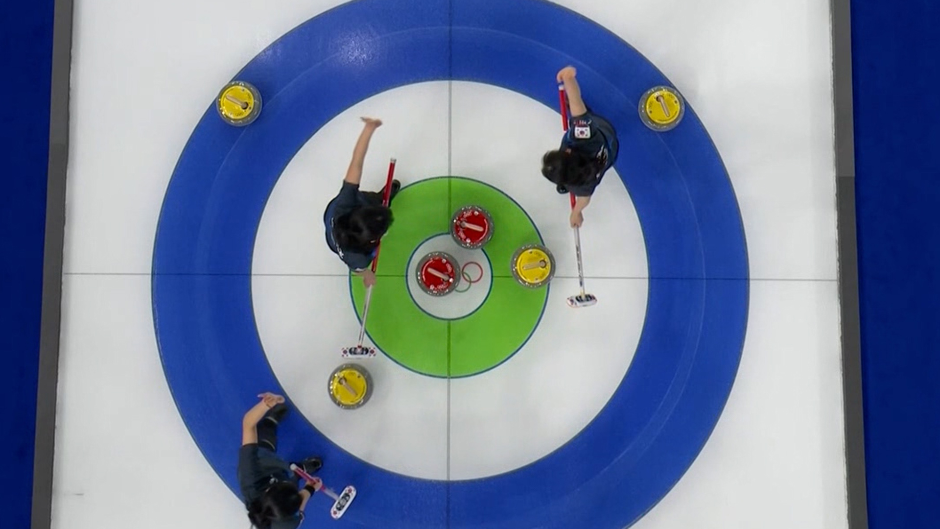 '한 점 차' 완벽하게 2점을 따내는 대한민국