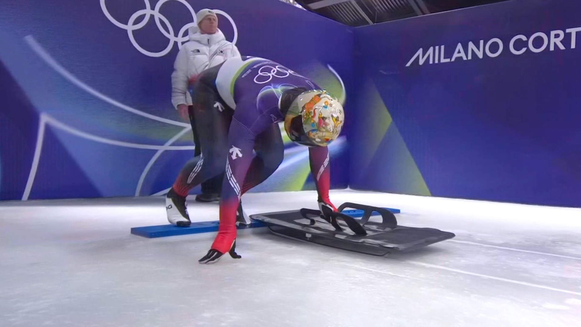 스켈레톤 남자 런1 풀영상 [2026 밀라노 코르티나 동계올림픽]