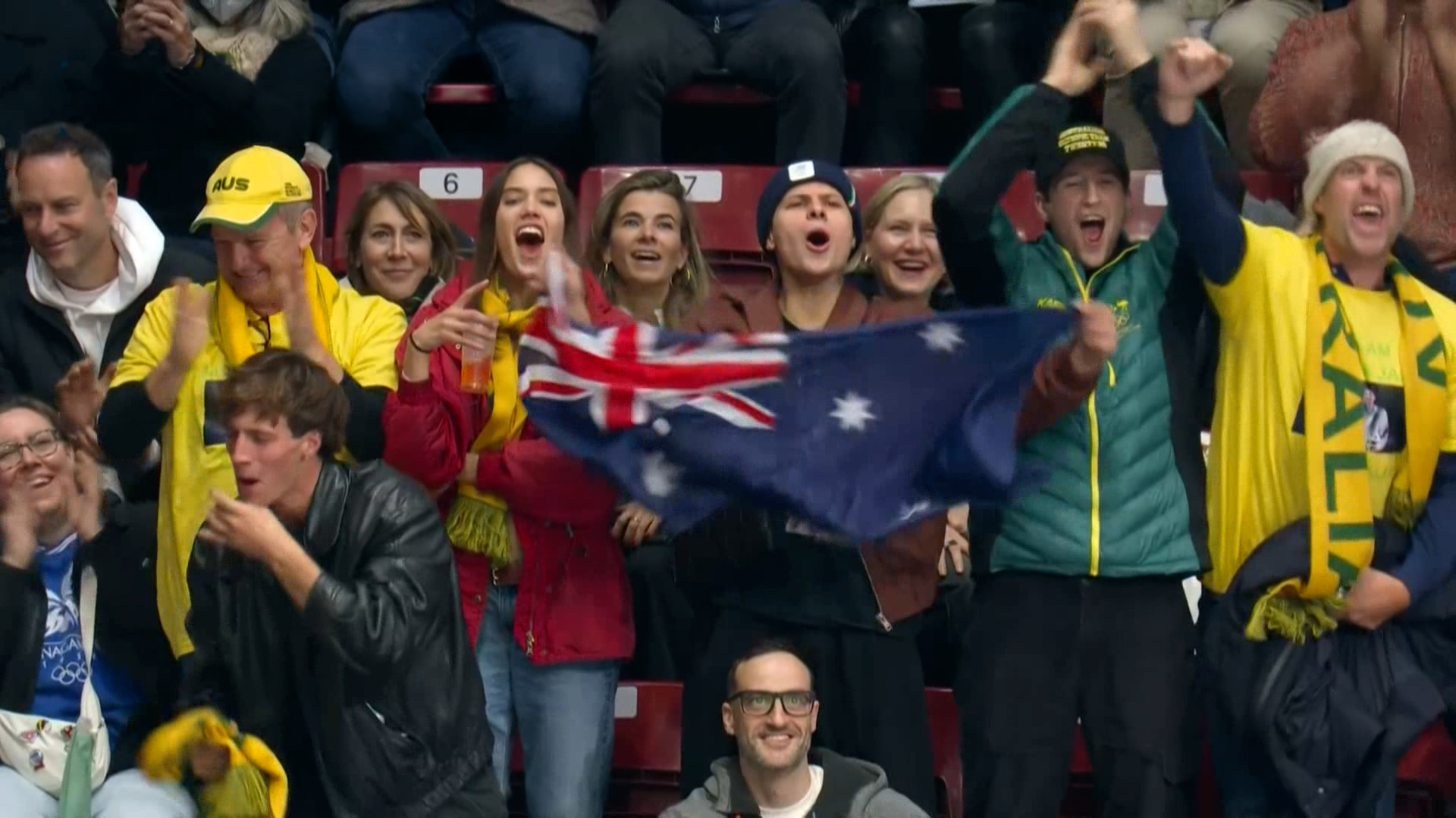 호주 팬들의 환호를 이끌어낸 홀리 해리스-제이슨 찬 듀오!