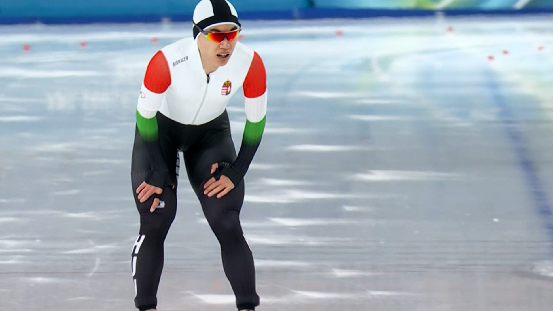 '주 종목은 1500m' 최선을 다했지만 4위로 들어오는 김민석