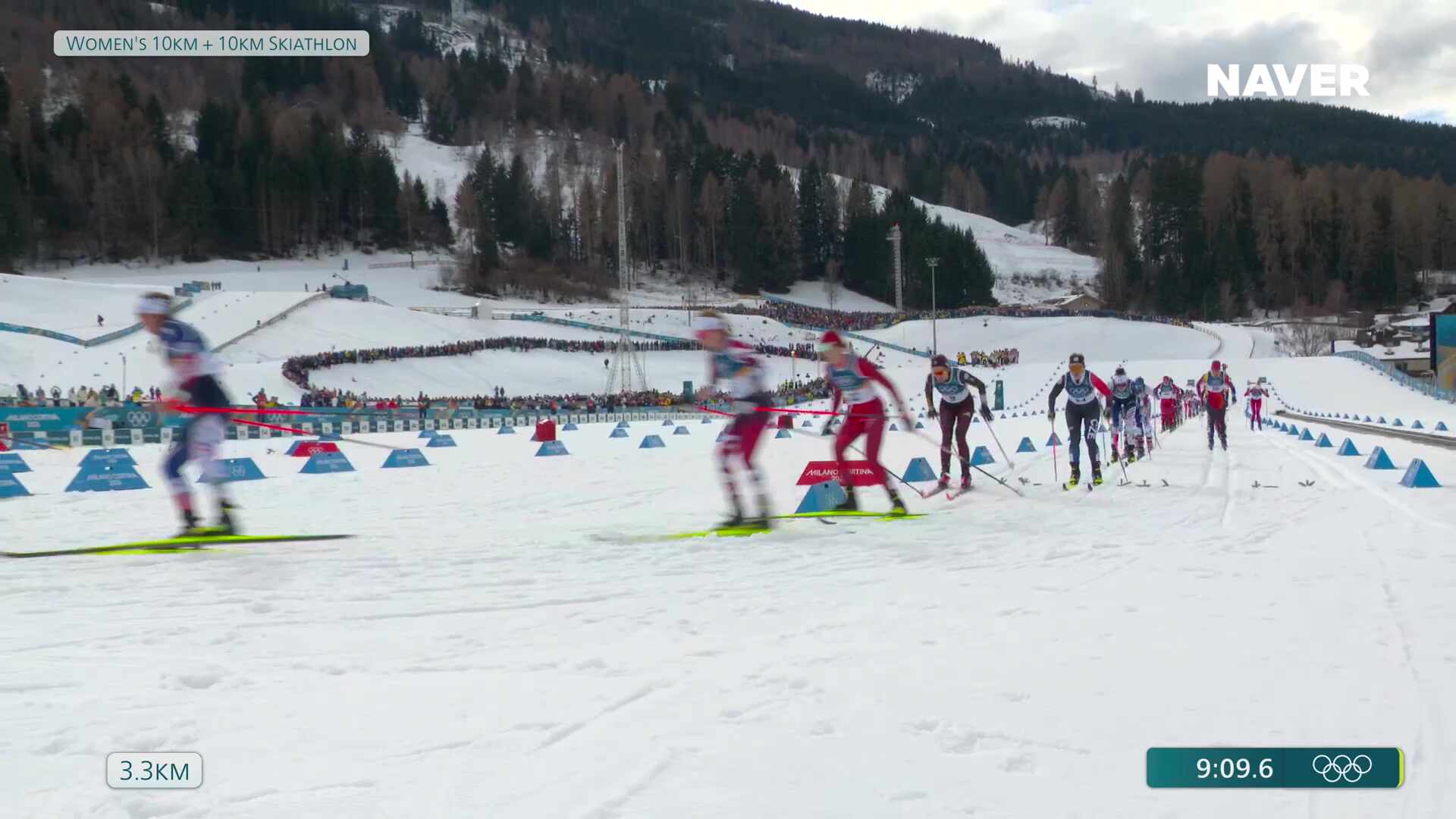 크로스컨트리 스키 여자 20km 스키애슬론 풀영상 [2026 밀라노 코르티나 동계올림픽]