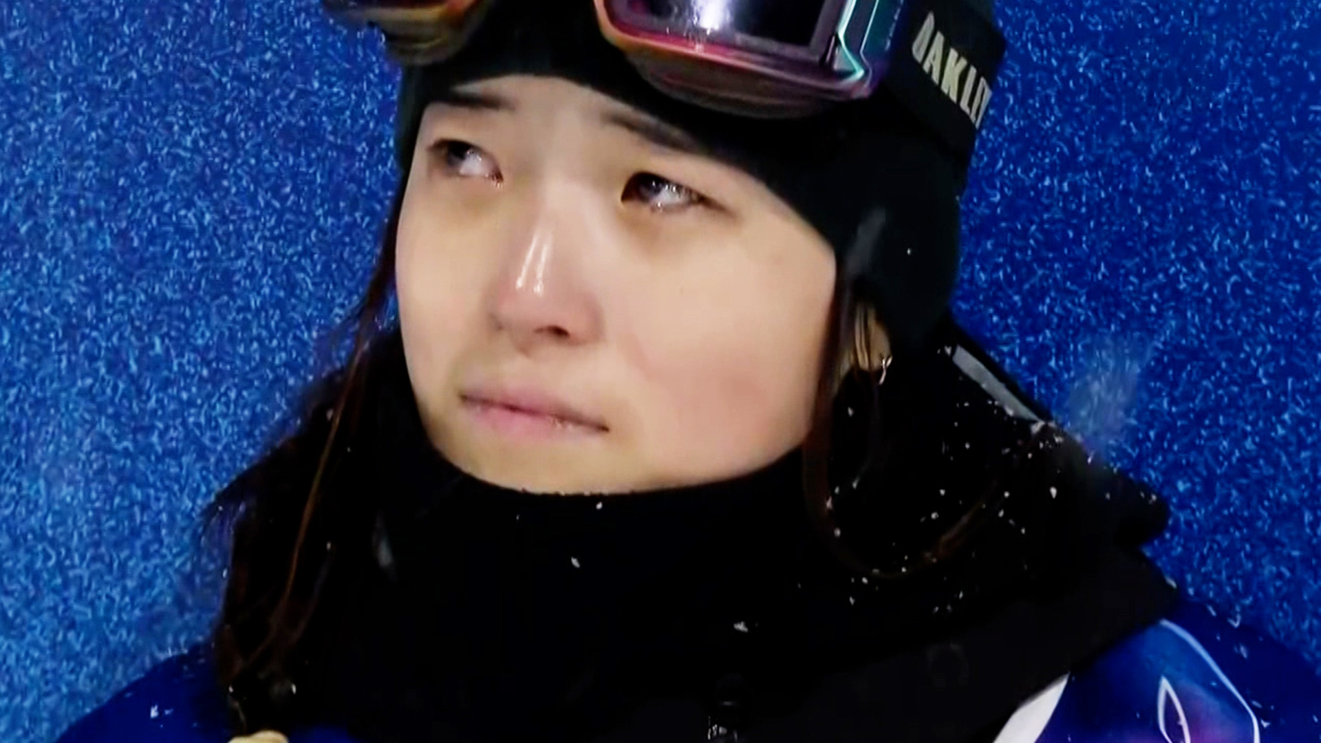 '90.25!' 눈물의 투혼, 3차 시기 1위로 올라서는 최가온