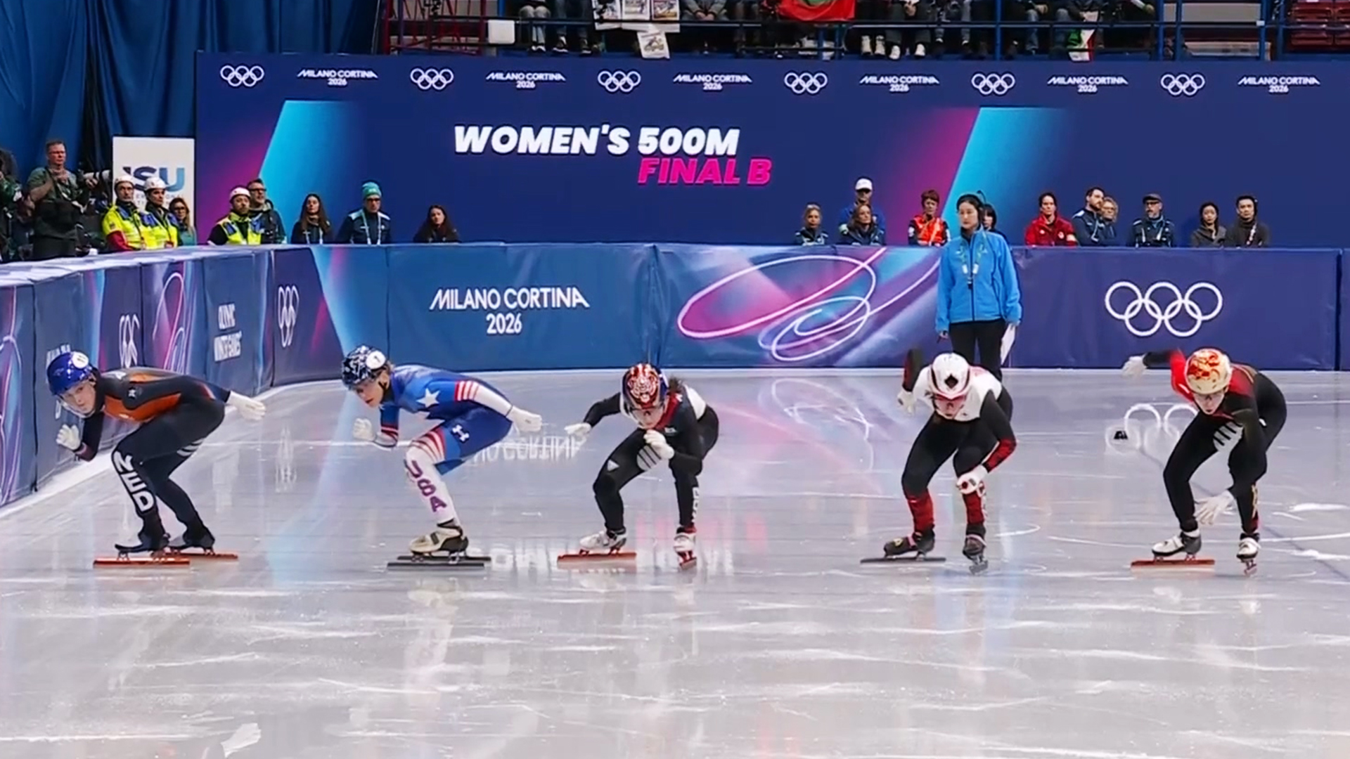쇼트트랙 여자 500m 파이널 풀영상 [2026 밀라노 코르티나 동계올림픽]