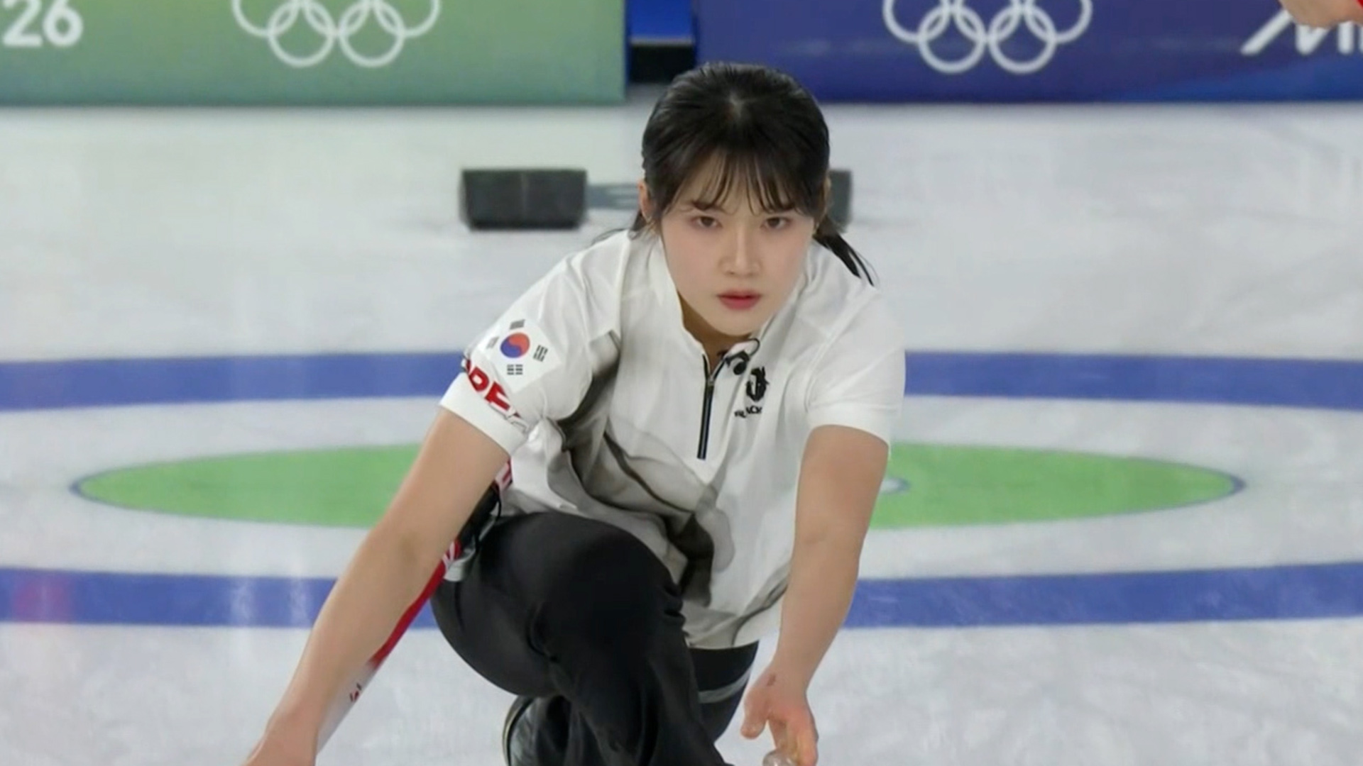 '스위핑이 만들어준 샷' 정확히 타깃으로 향한 설예은의 투구