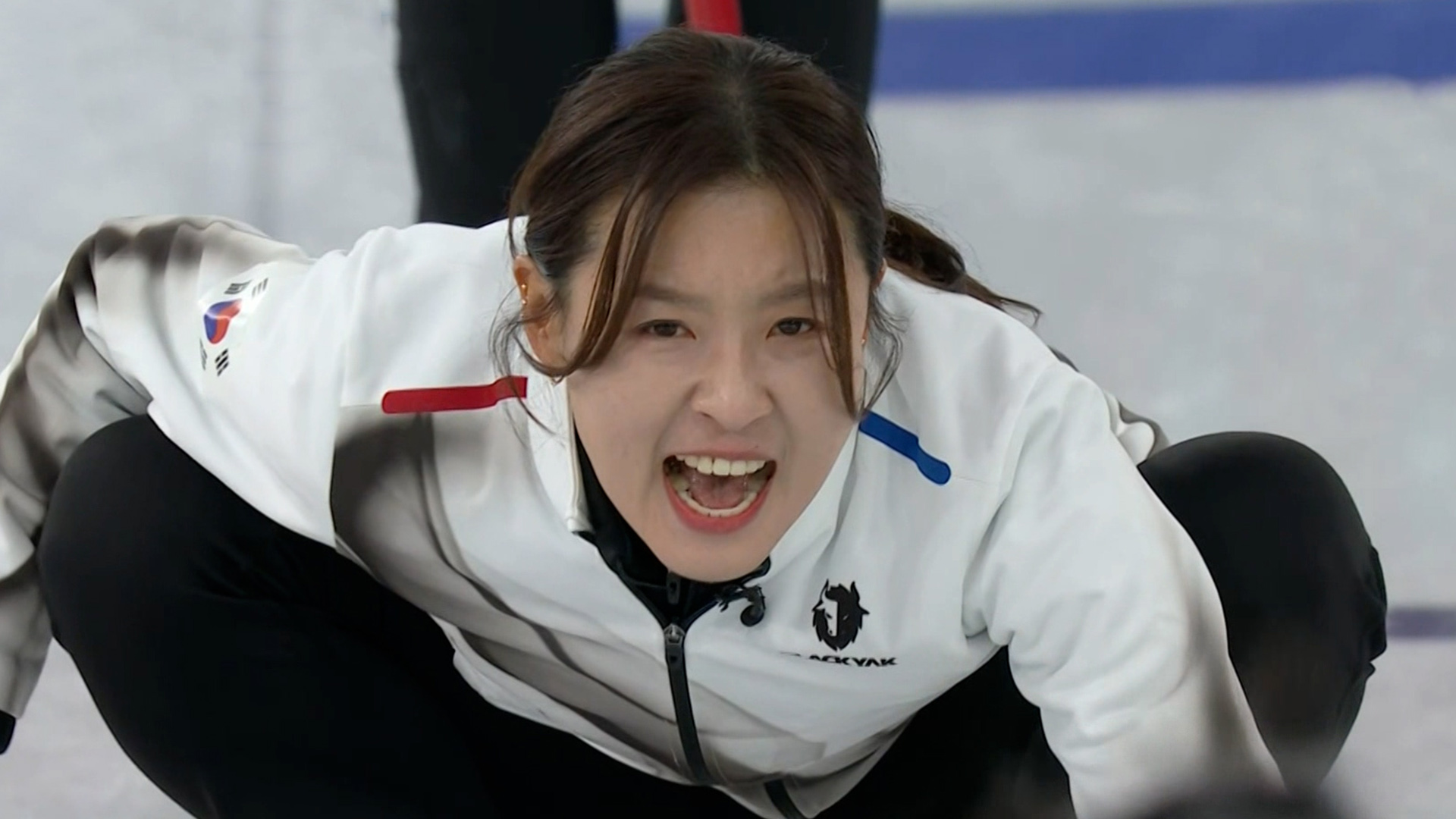 '대량 득점 성공!' 6엔드에서 4점을 가져오는 대한민국!