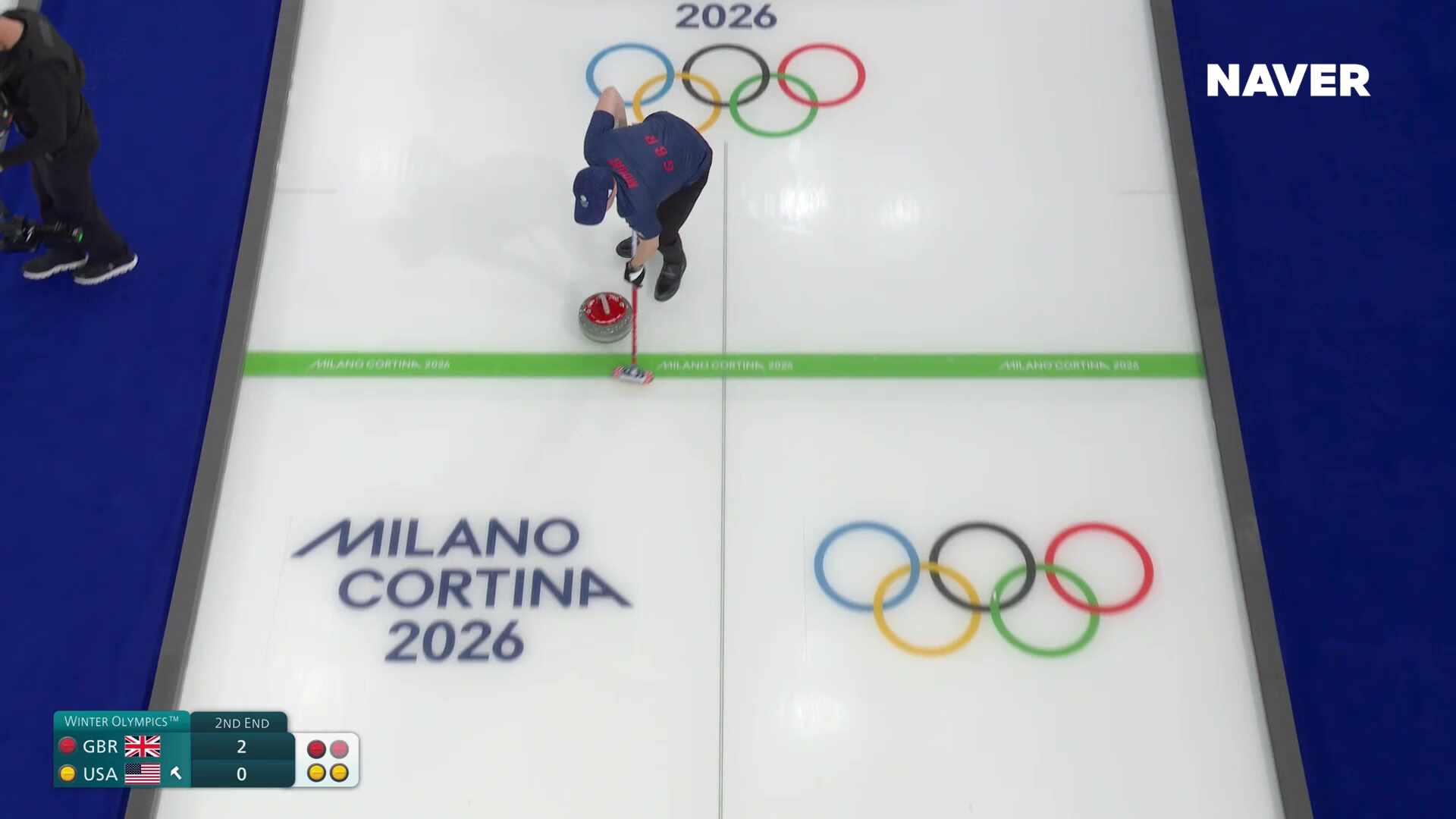컬링 믹스더블 영국 vs 미국 풀영상 [2026 밀라노 코르티나 동계올림픽]