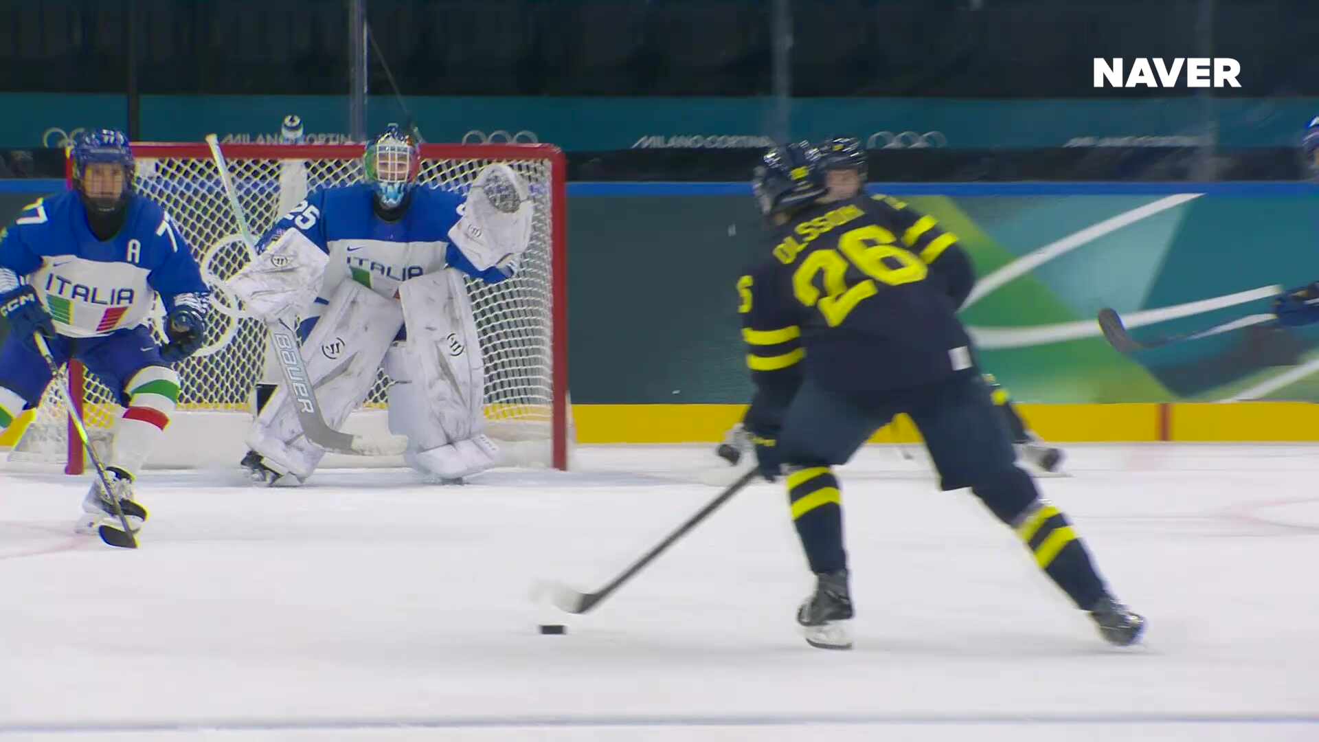 아이스하키 여자 스웨덴 vs 이탈리아 풀영상 [2026 밀라노 코르티나 동계올림픽]