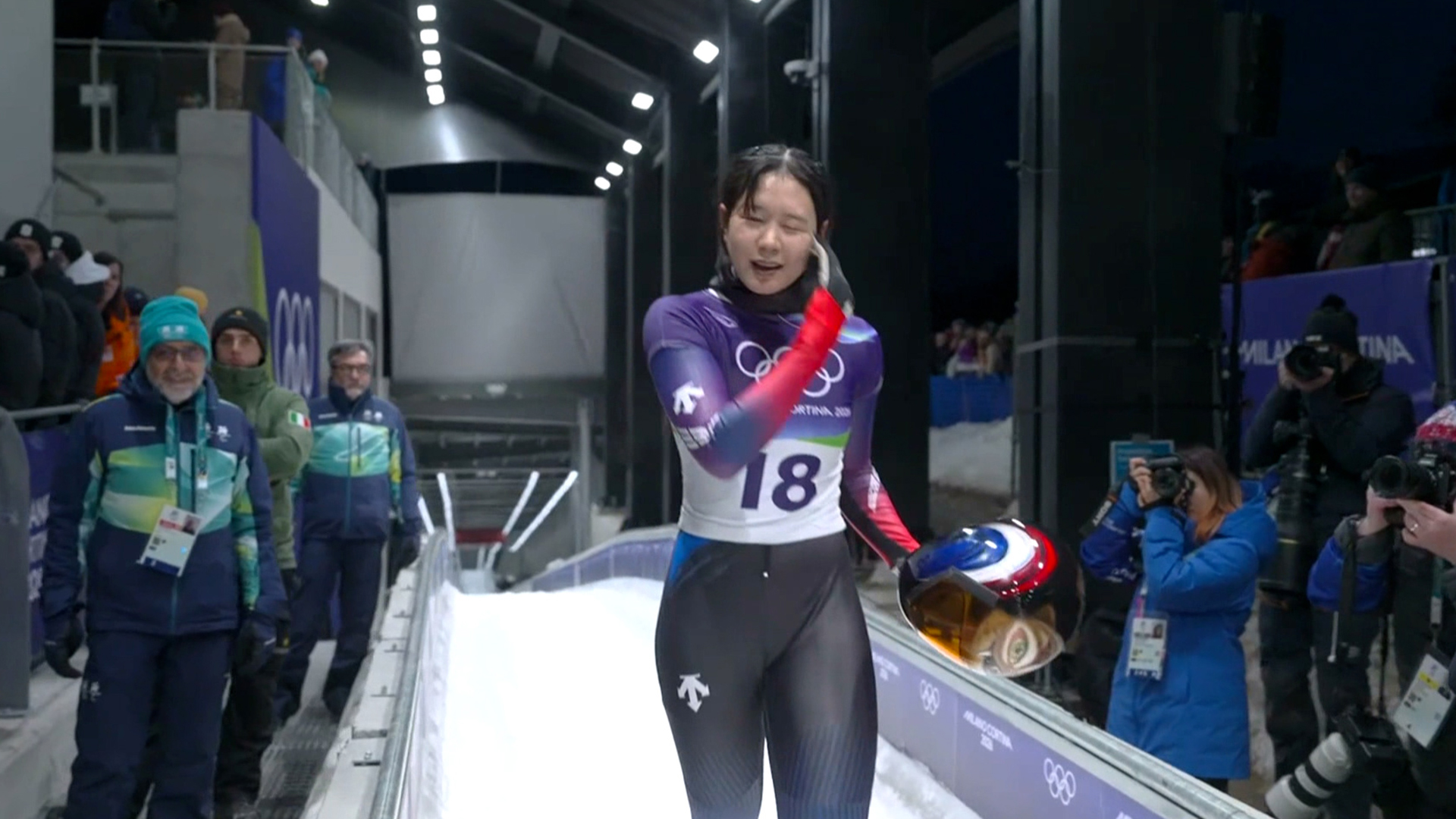 끝까지 최선을 다한 홍수정의 2차 런!