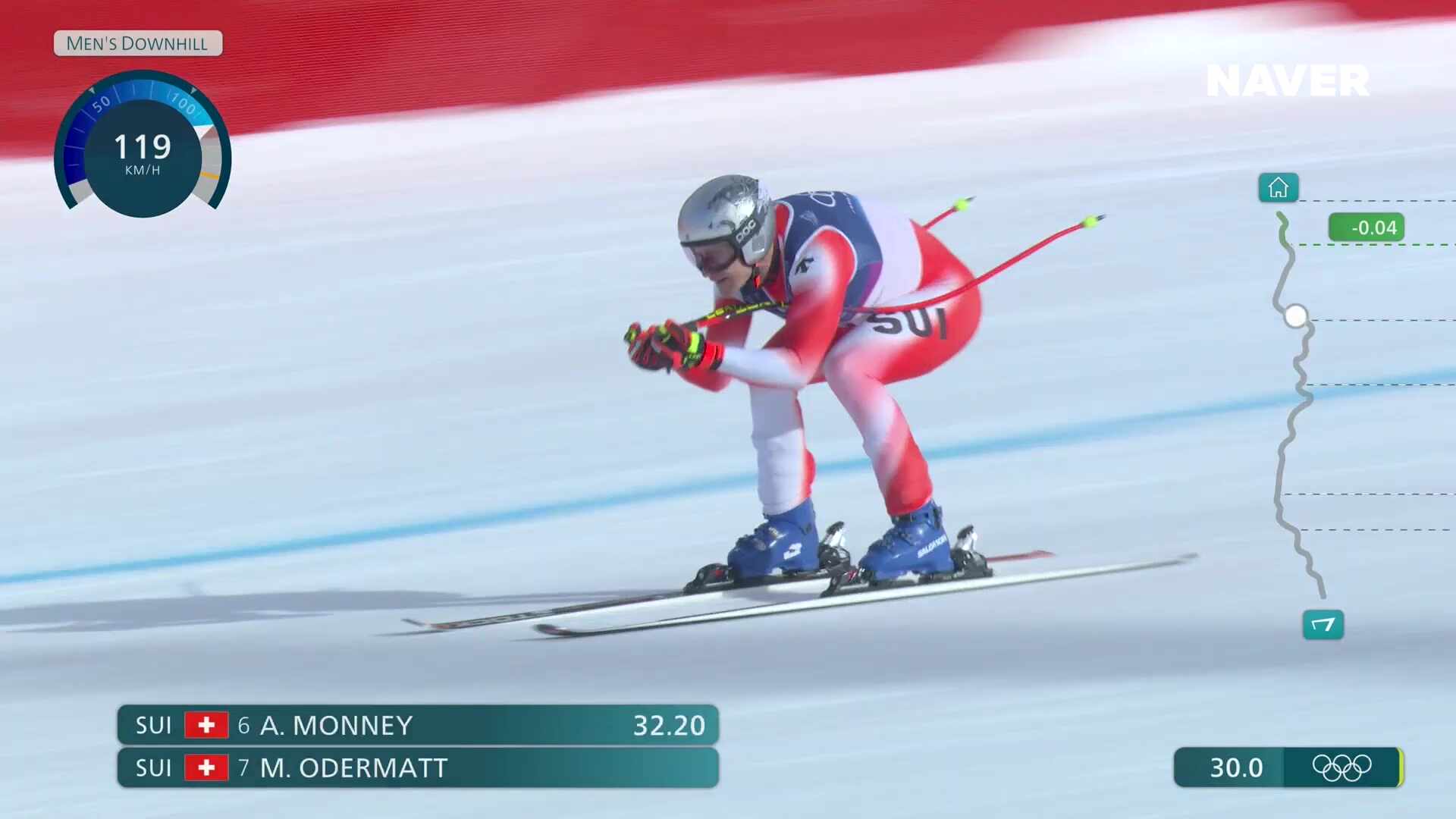 알파인 남자 스키 활강 풀영상 [2026 밀라노 코르티나 동계올림픽]