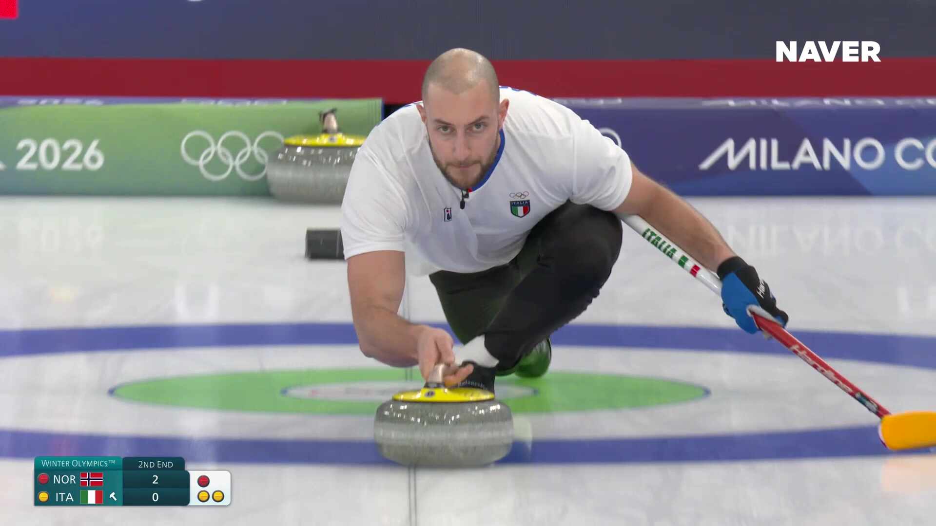 컬링 믹스더블 노르웨이 vs 이탈리아 풀영상 [2026 밀라노 코르티나 동계올림픽]