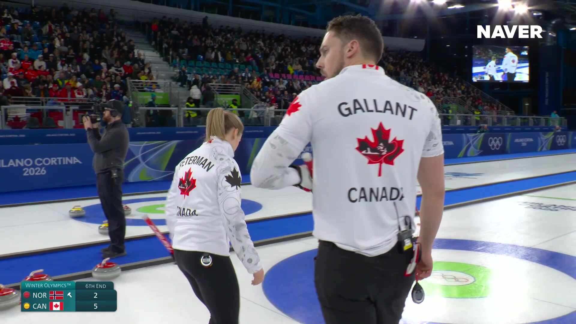 컬링 믹스더블 노르웨이 vs 캐나다 풀영상 [2026 밀라노 코르티나 동계올림픽]
