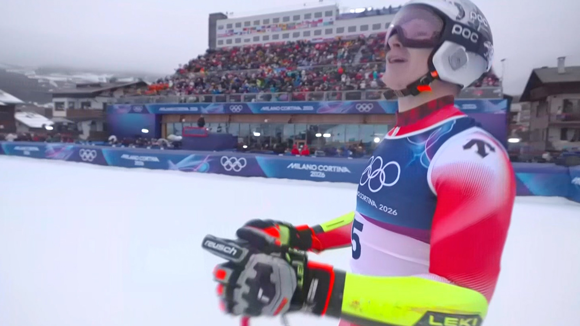 '2연속 금메달 가나요!?' 0.59초 차이로 선두에 오르는 마르코 오더마트