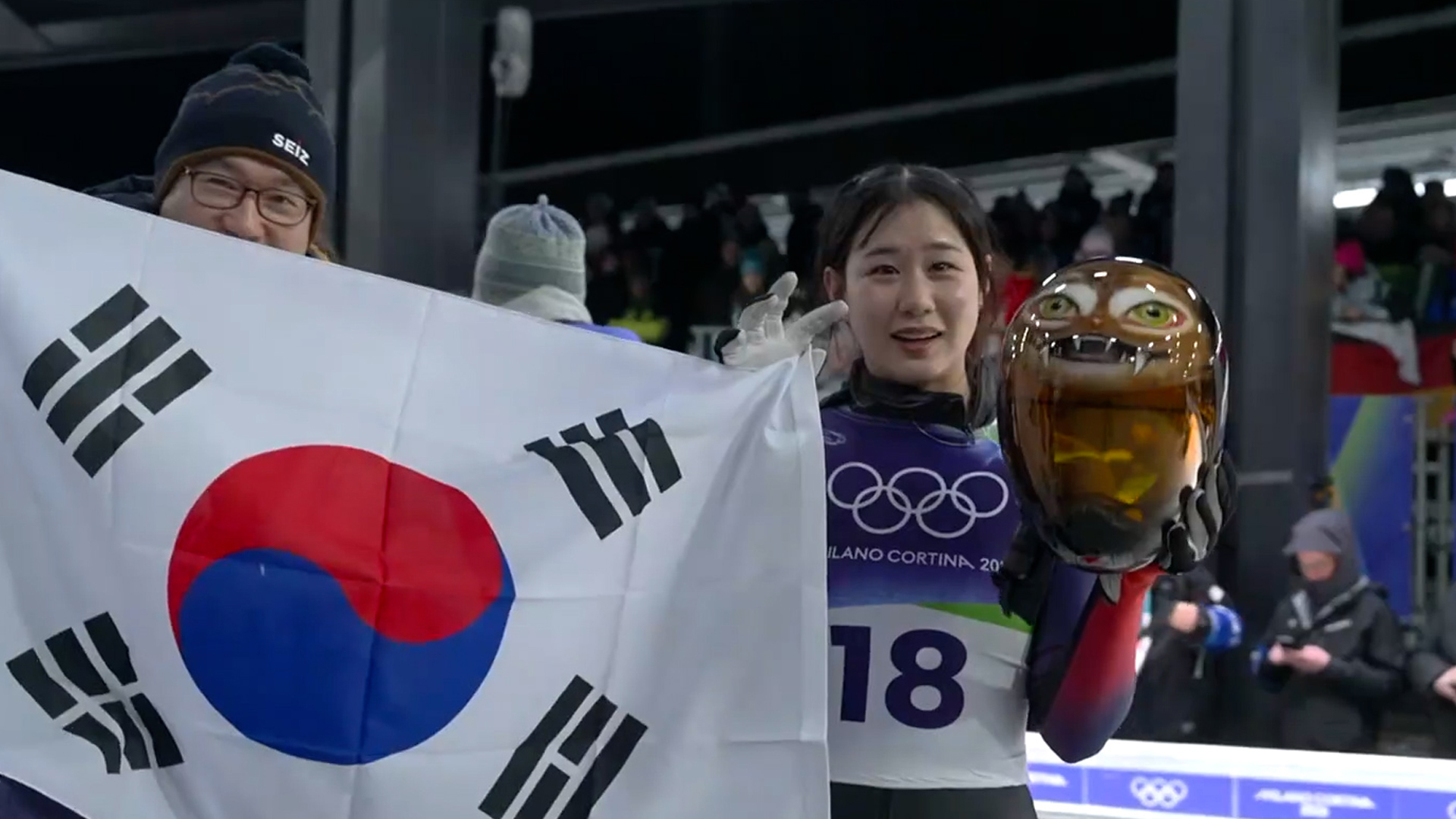 '4차 주행' 생애 첫 올림픽 완주를 마친 홍수정