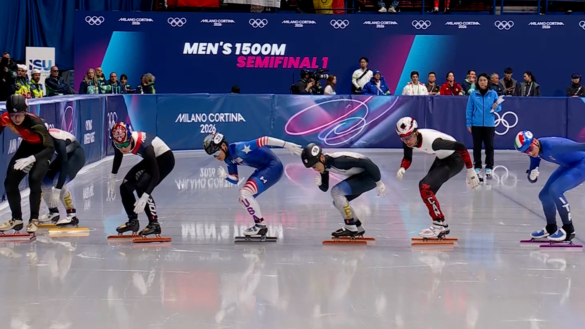 쇼트트랙 남자 1500m 준결승 풀영상 [2026 밀라노 코르티나 동계올림픽]